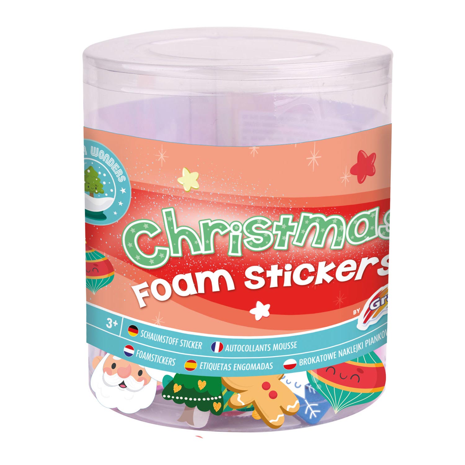Aannemer Resoneer Sta in plaats daarvan op Foam stickers Christmas | Thimble Toys