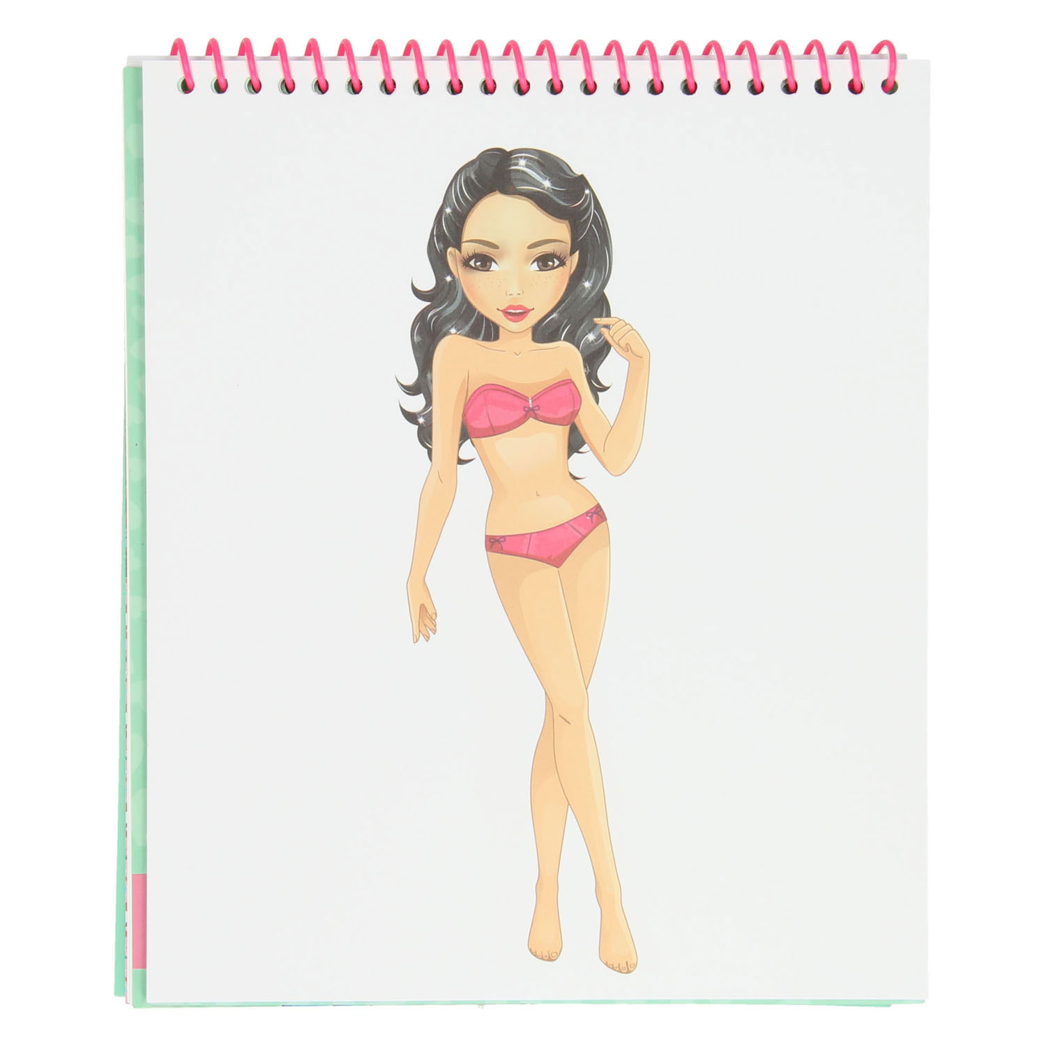 Top Model Dance Colouring Book - Depesche - Design 24 Gifts