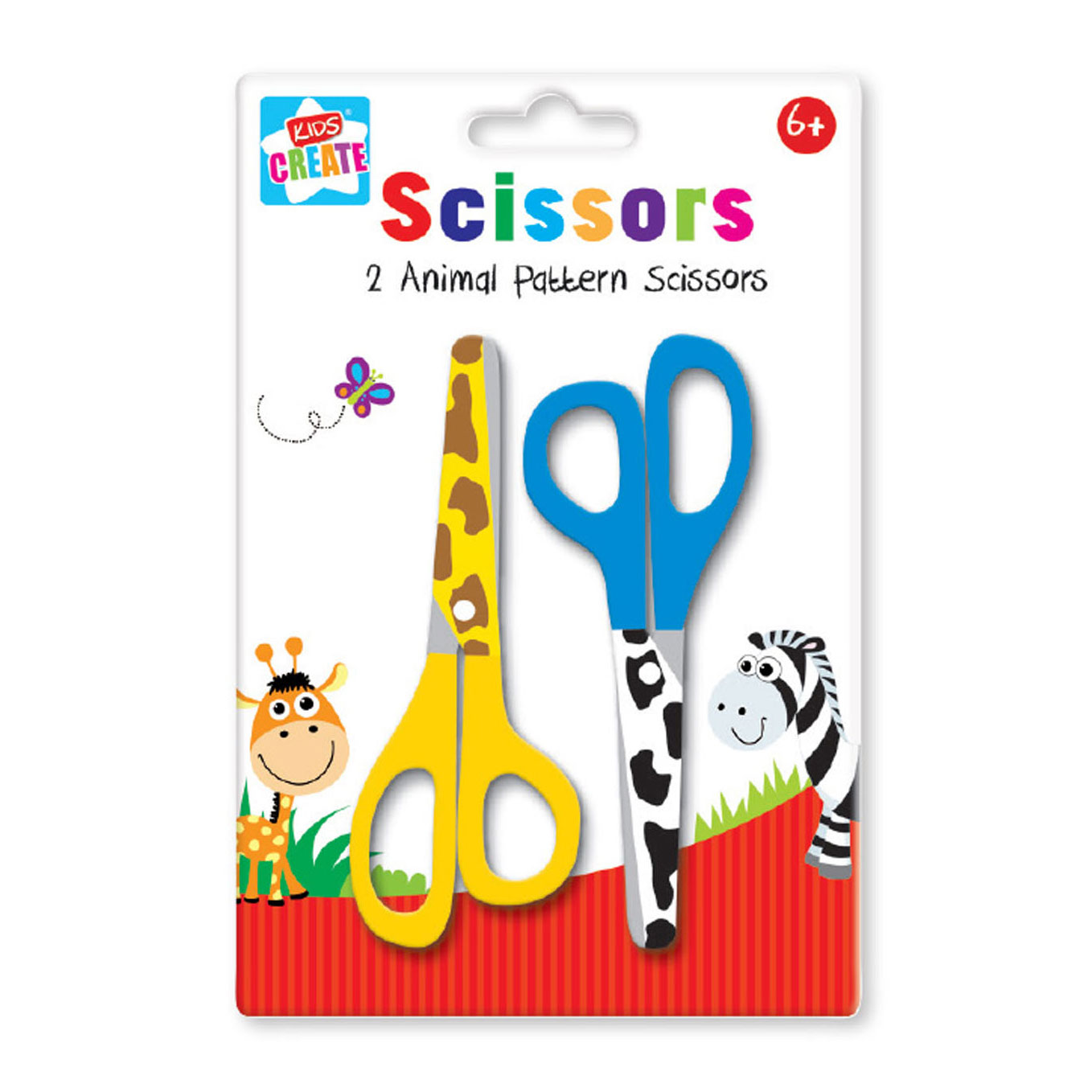 Tiger Print Scissors (8 in)