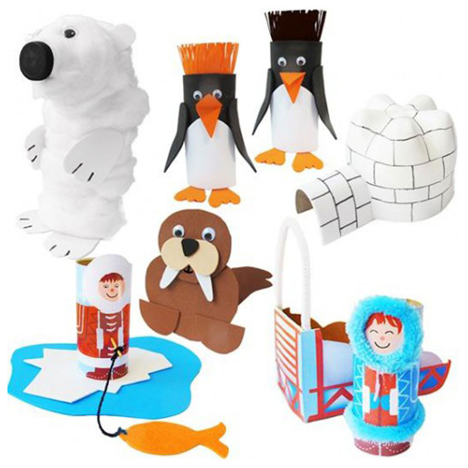 ReCycleMe Winter Thimble Toys