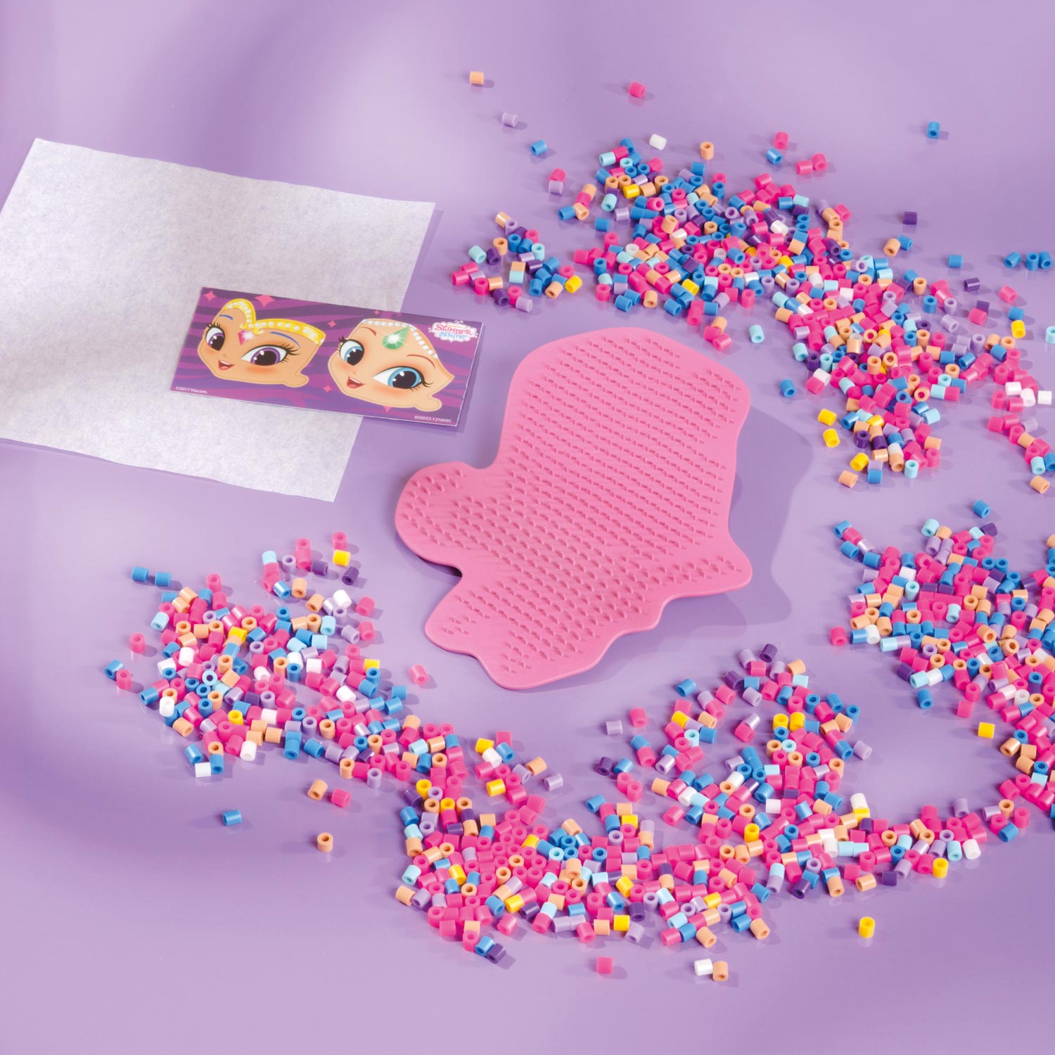 Totum Shimmer & Shine Ironon Beads Thimble Toys