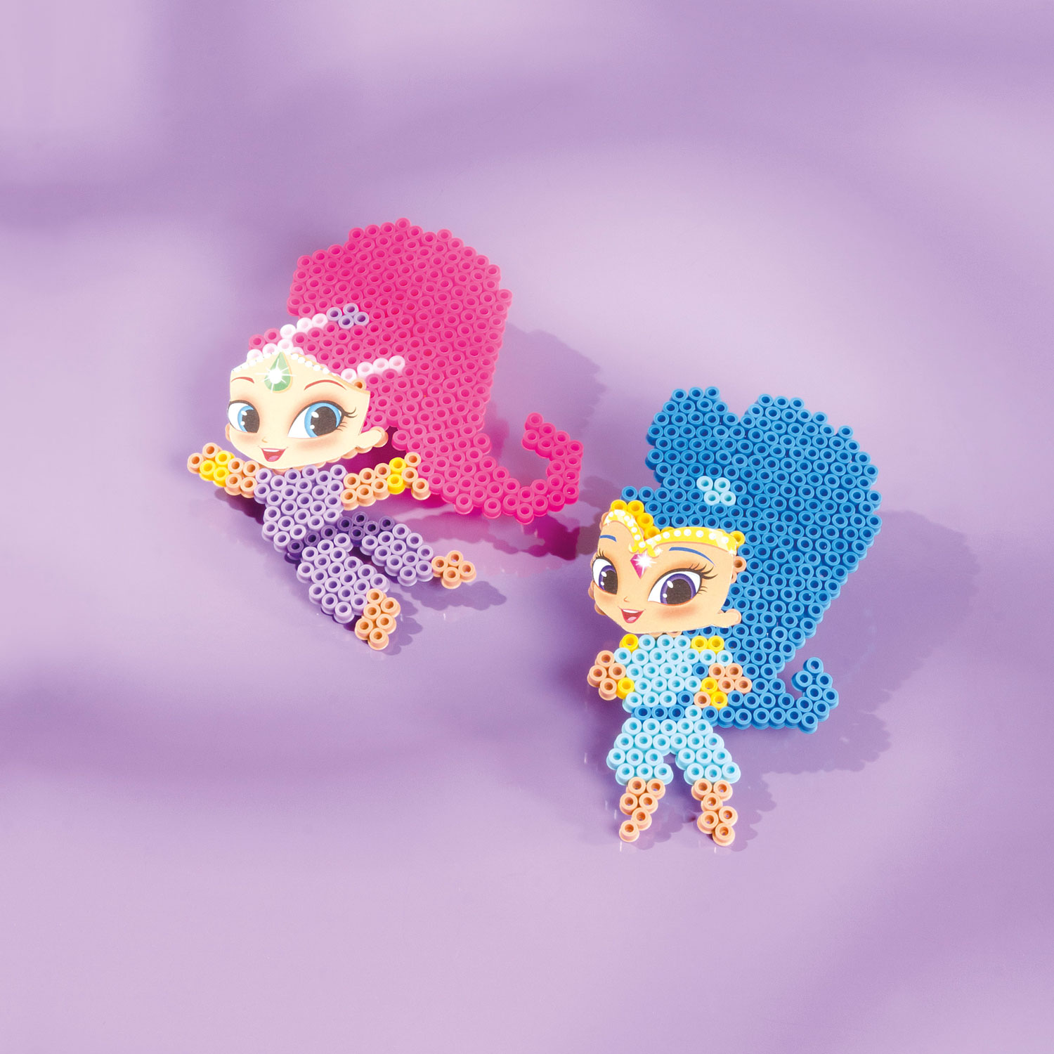 Totum Shimmer & Shine Ironon Beads Thimble Toys