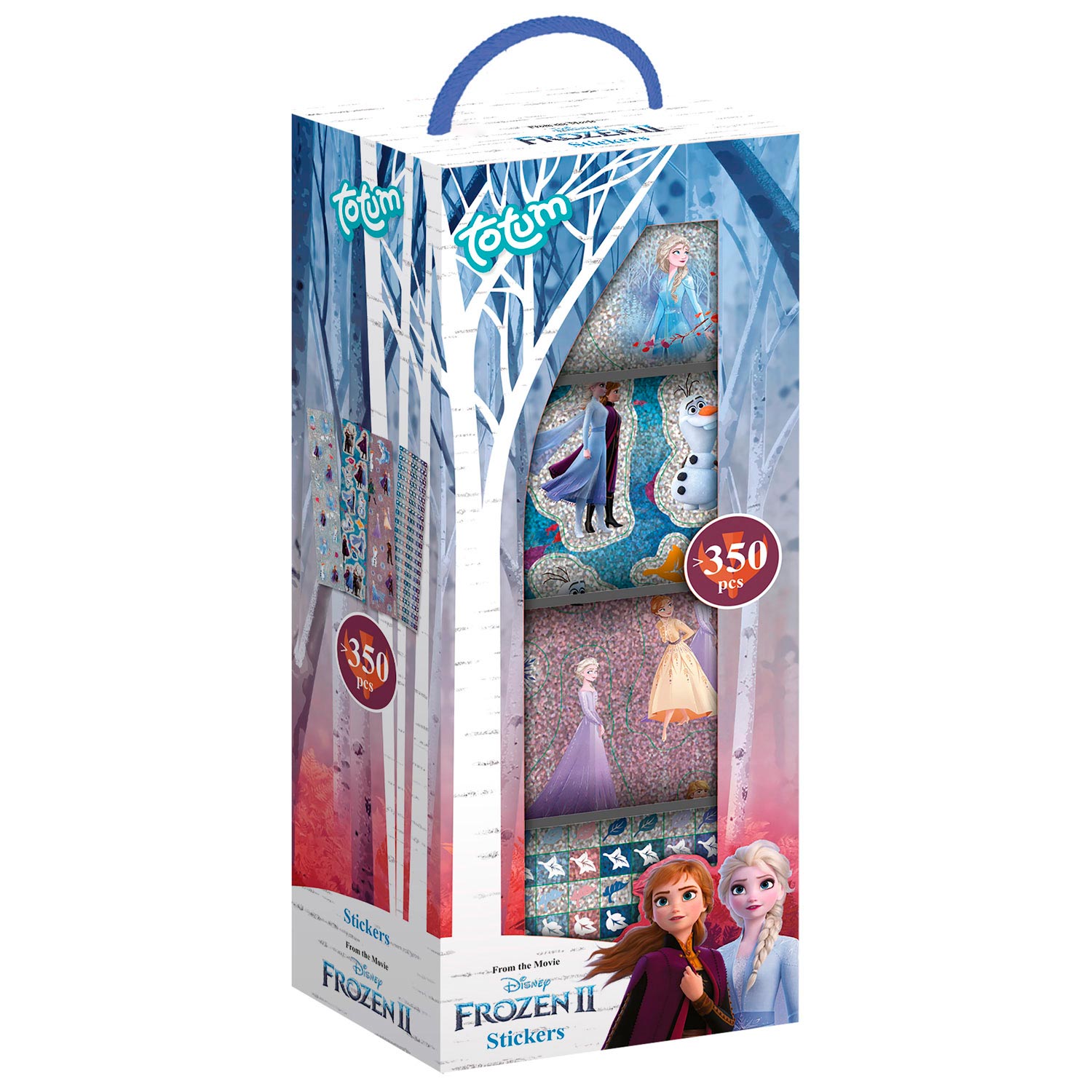 betalen bijtend gastheer Totum Disney Frozen 2 - Stickerbox, 4 Rolls | Thimble Toys