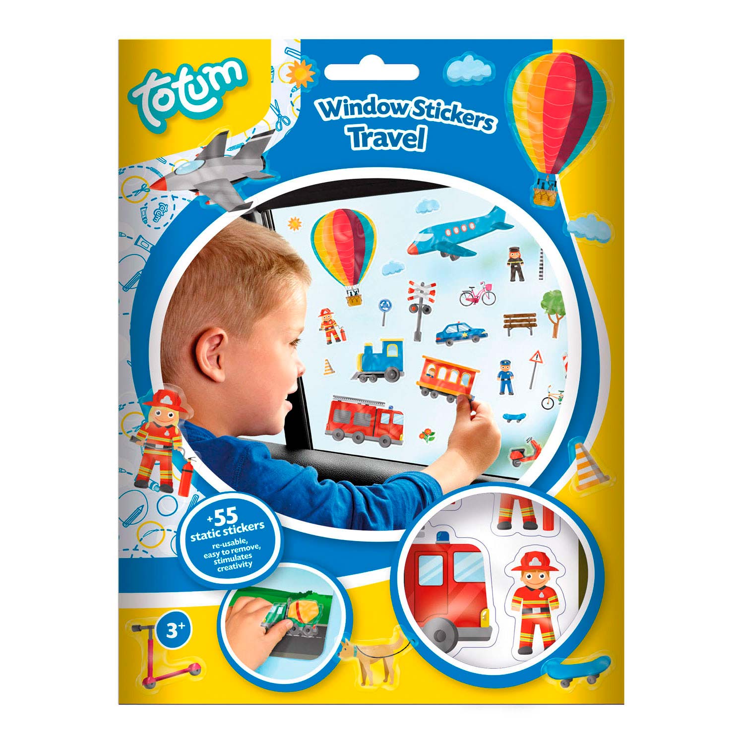 Op grote schaal blok sector Totum Window Stickers Traffic | Thimble Toys