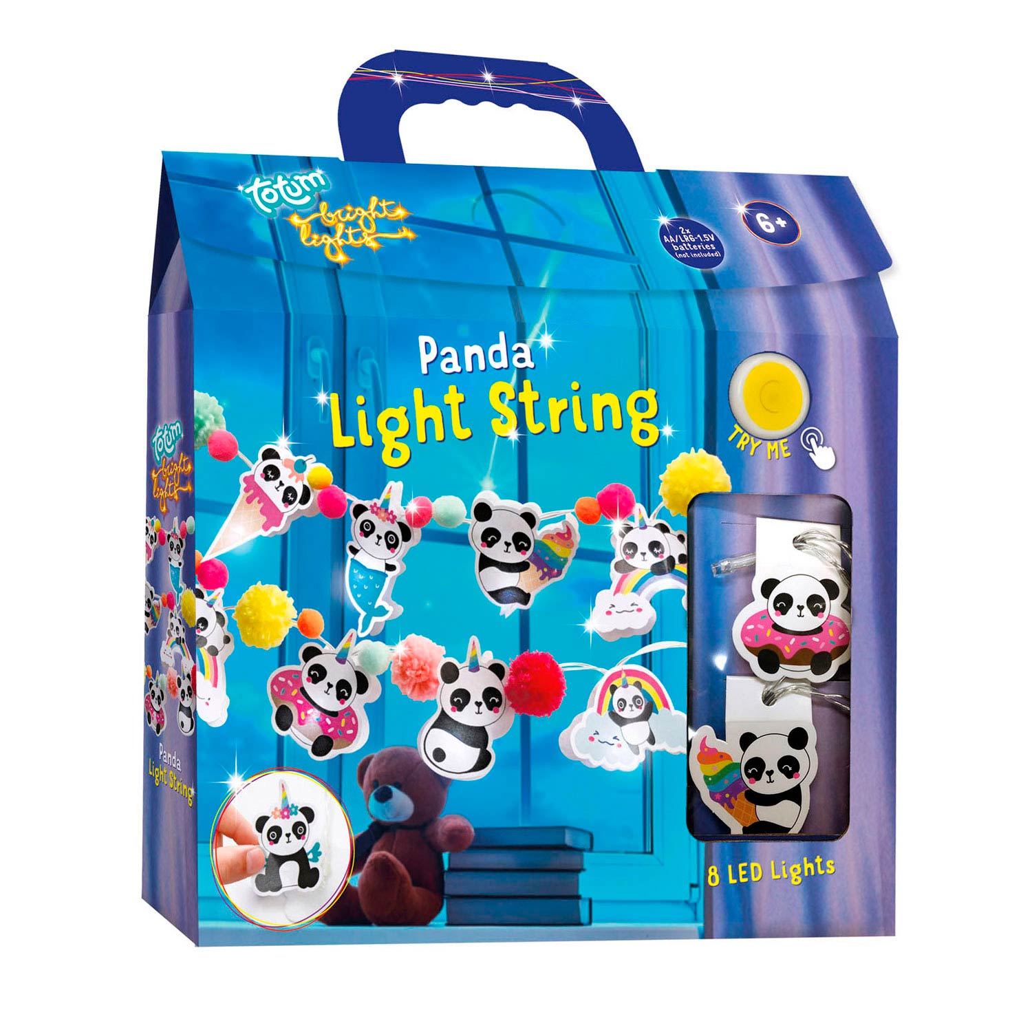 Totum Bright Lights Maak Je Eigen Panda Lichtslinger Thimble Toys