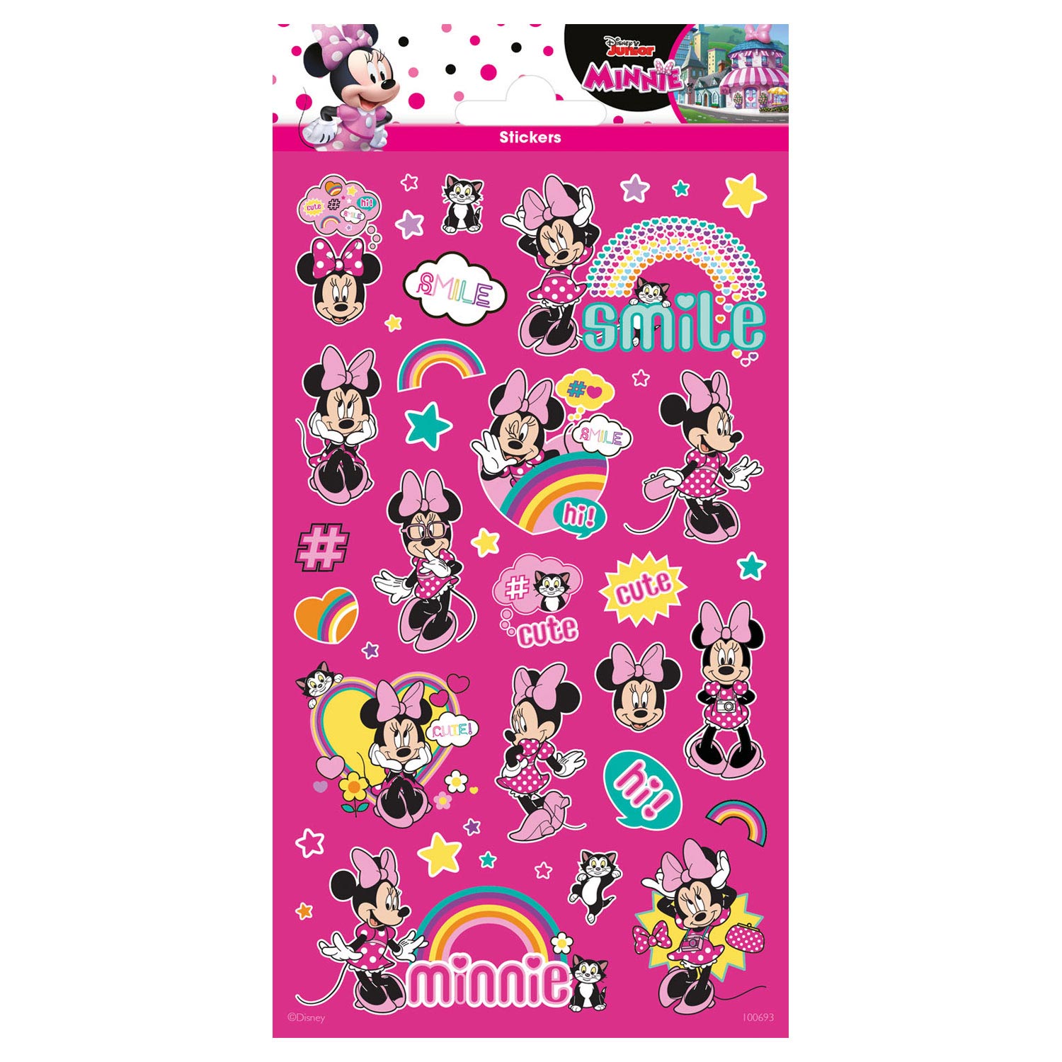Minnie Mouse Sticker Sheets - Disney – PartyenFolie