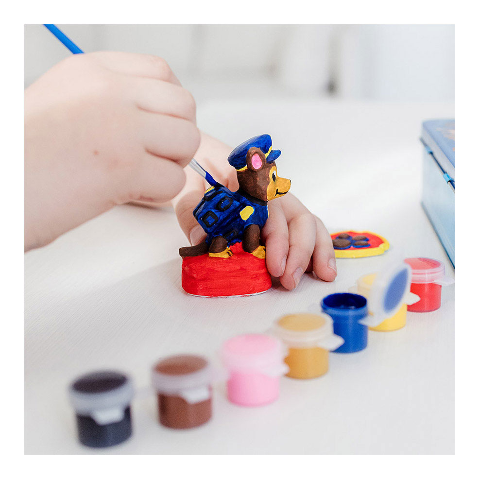 Plaster Casting for Kids with Playdough Molds