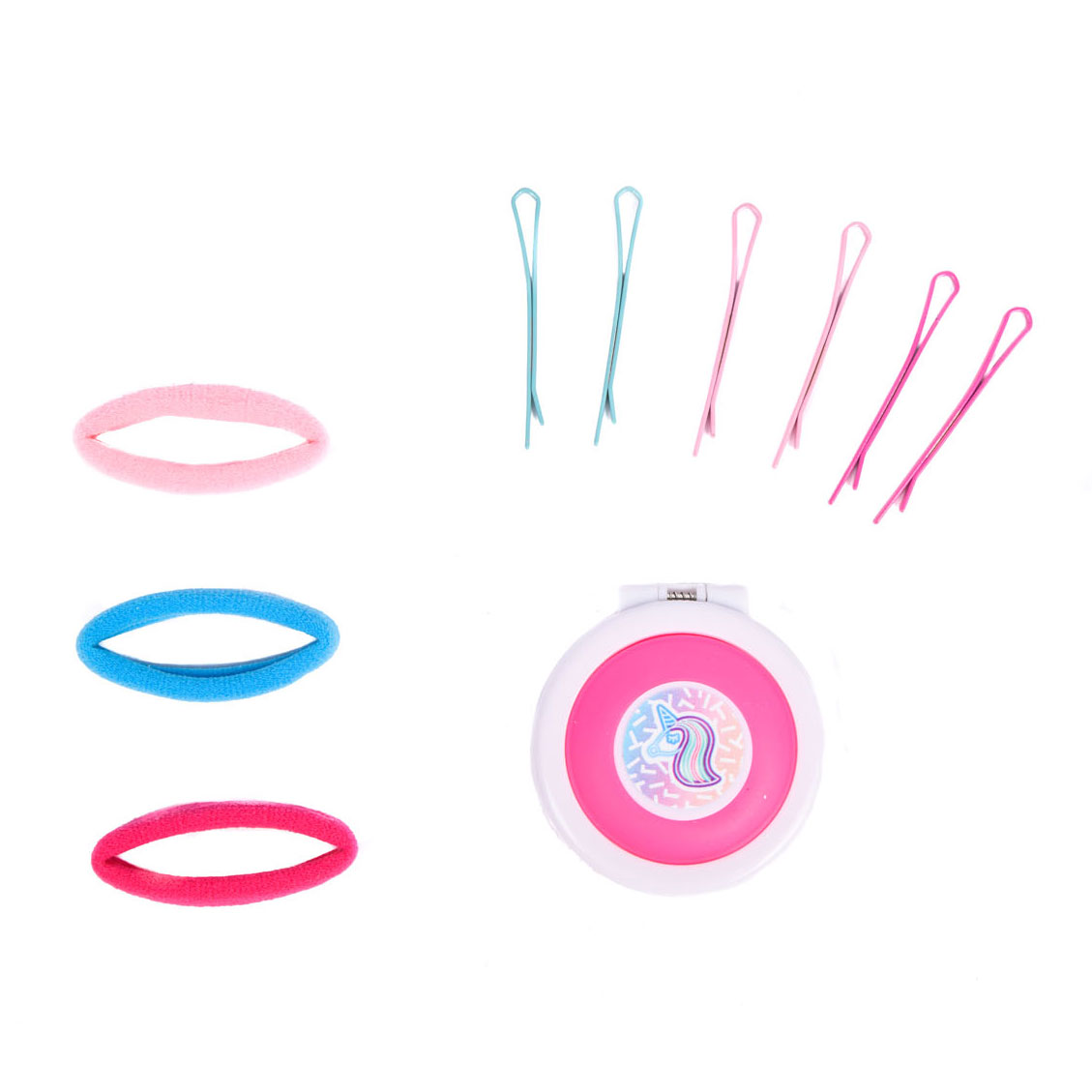 thumbnail image 2 of Neon Hairlights Kit - Glow In Dark Hair Chalk & Gel For Kids Creative Styling 2 of 12