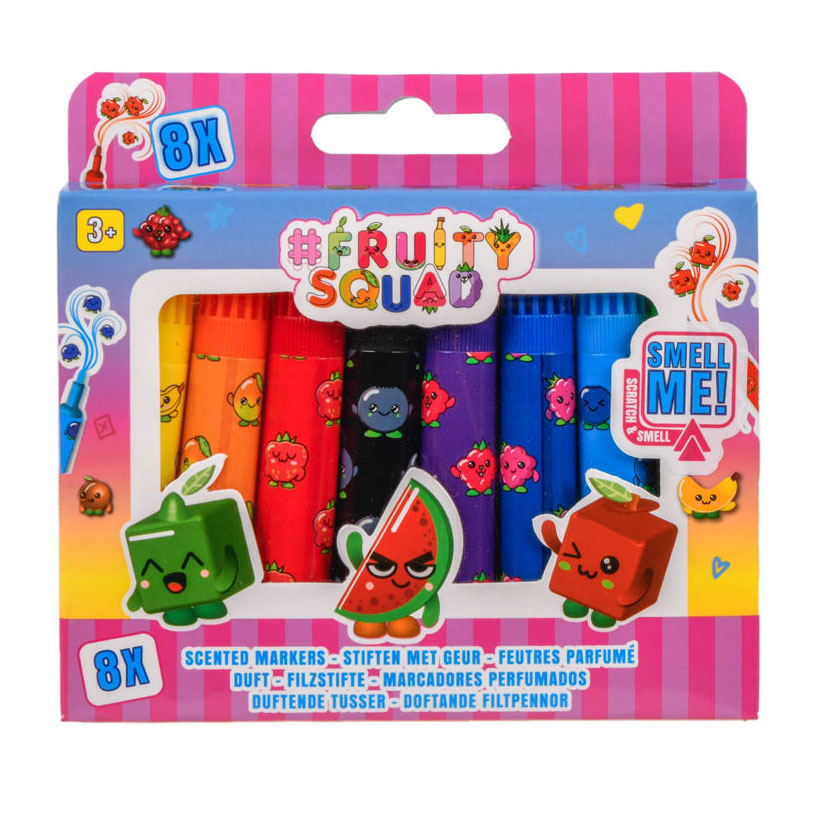 Fruity Squad Sticks with Fragrance, 8pcs.