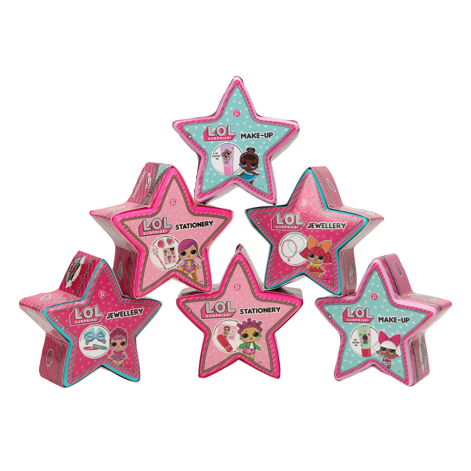 Bundle  Of LOL SURPRISE Star Stationary *new In Box * 