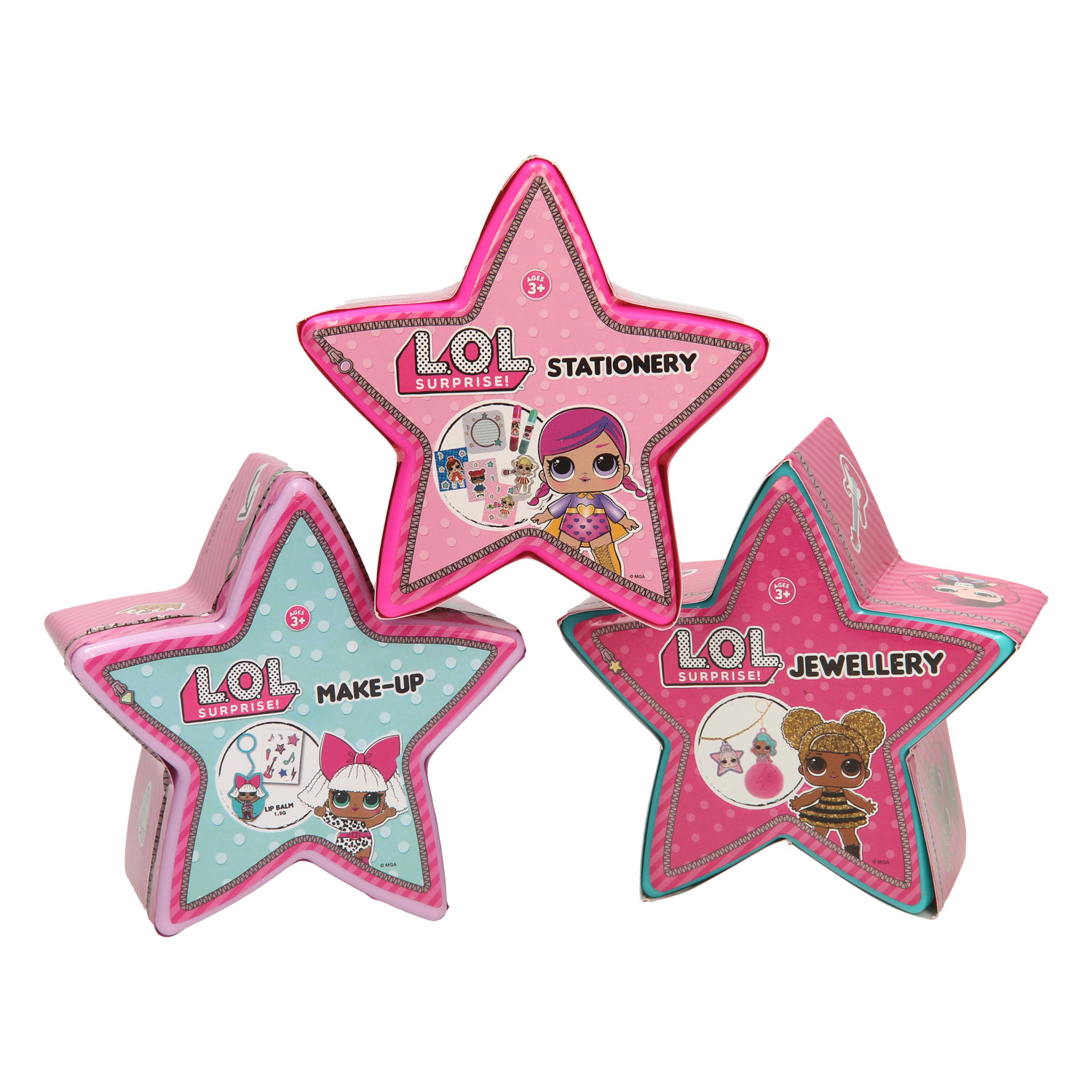 Bundle  Of LOL SURPRISE Star Stationary *new In Box * 