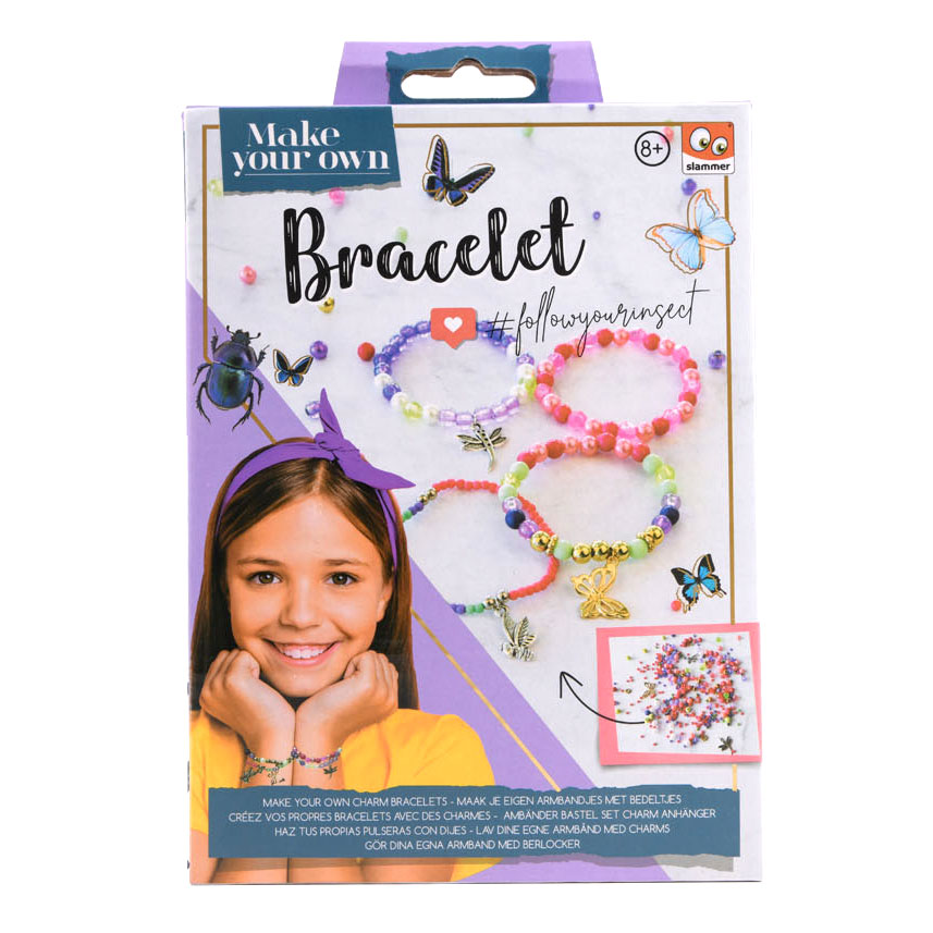 Making bracelets with charms