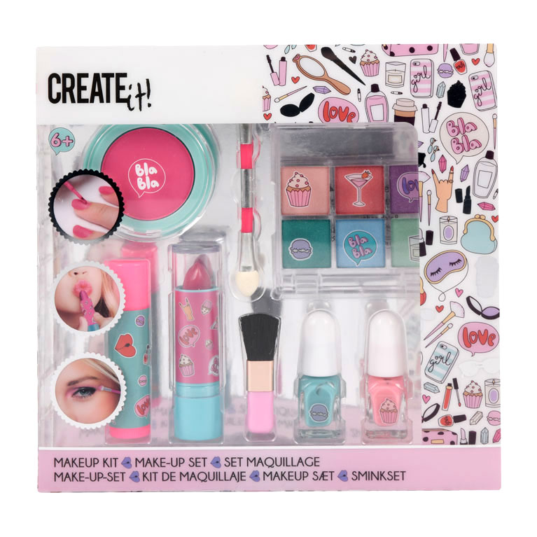 Create It! Make-up Set, 13 pcs. | Thimble Toys