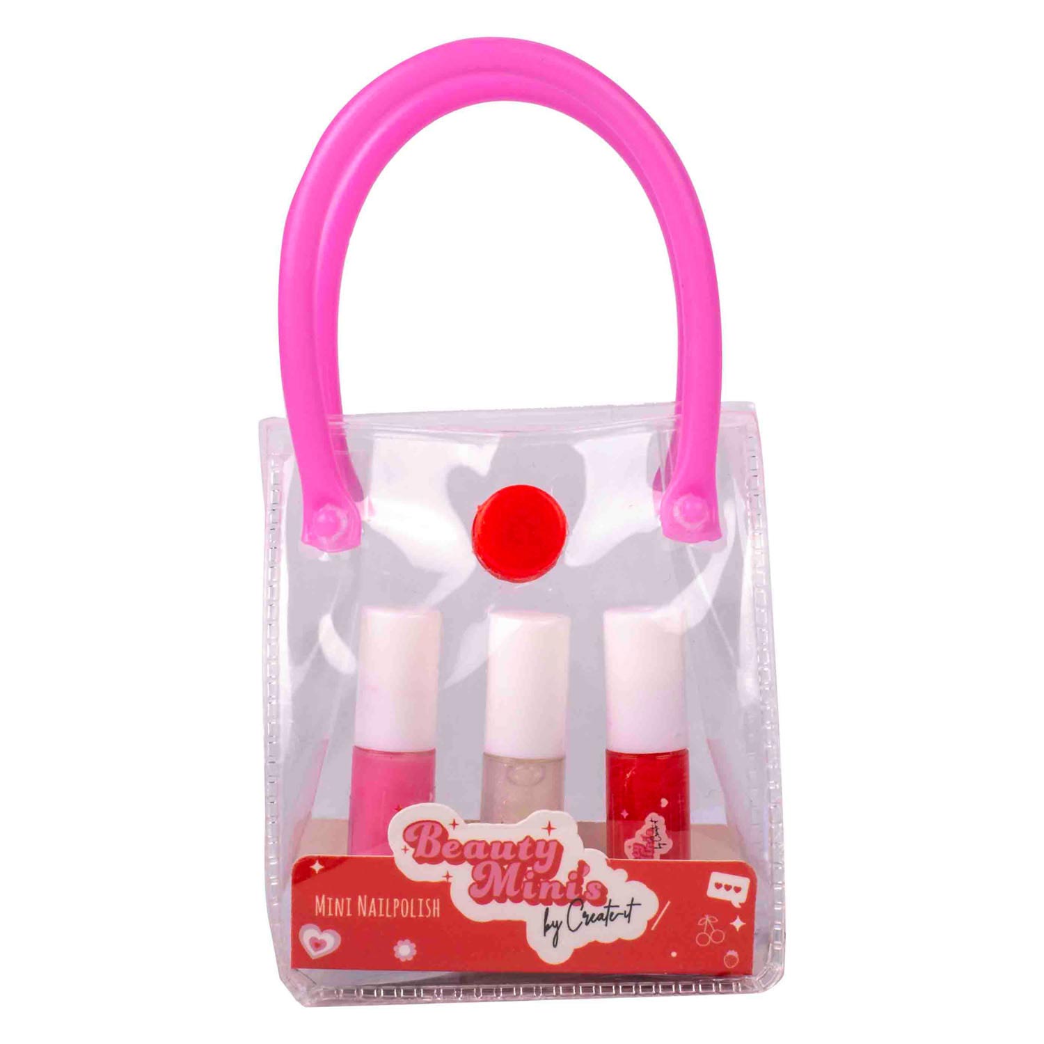 Create it! Beauty Mini\'s Lip Gloss in Bag, 3 pcs. | Thimble Toys