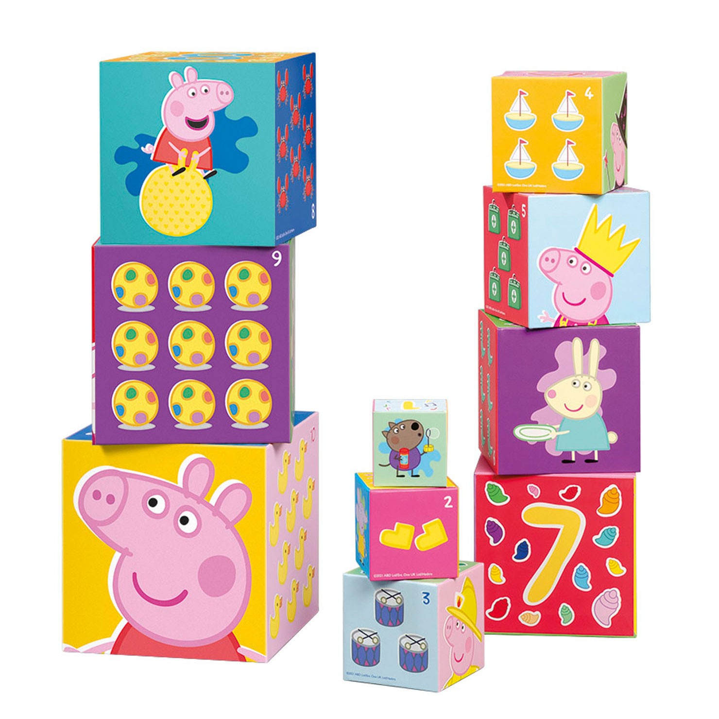 8 GLOBOS PEPPA PIG