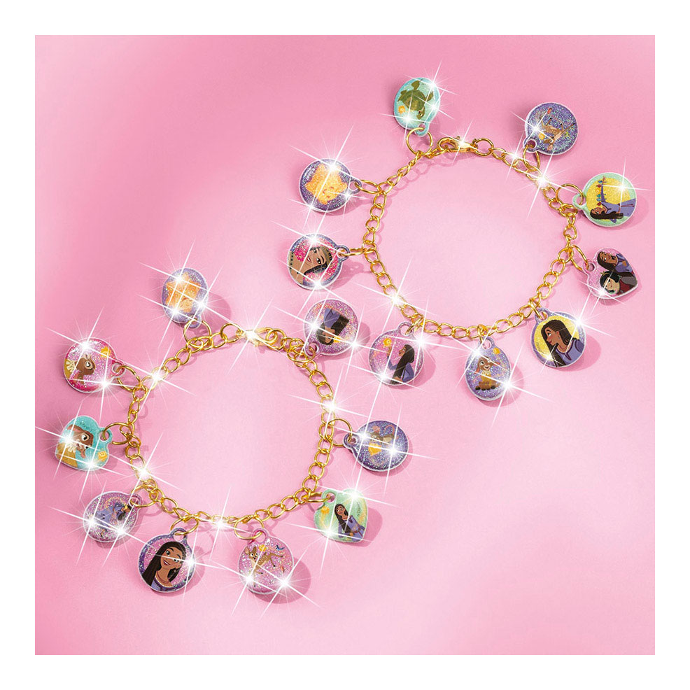 Disney Wish - Make Glitter Bracelets with Charms