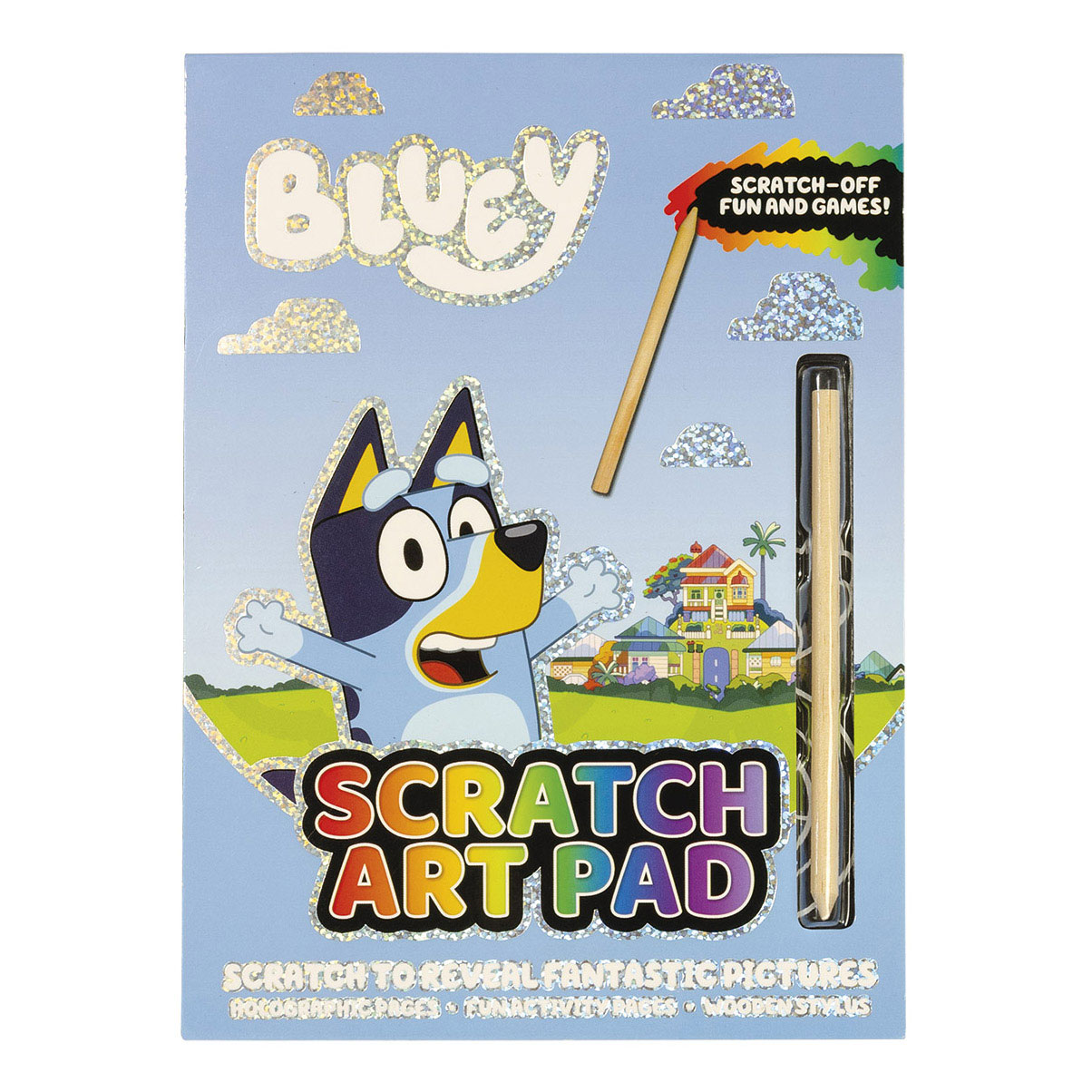 Bluey: Bluey and Friends: A Sticker Activity Book (en Inglés)