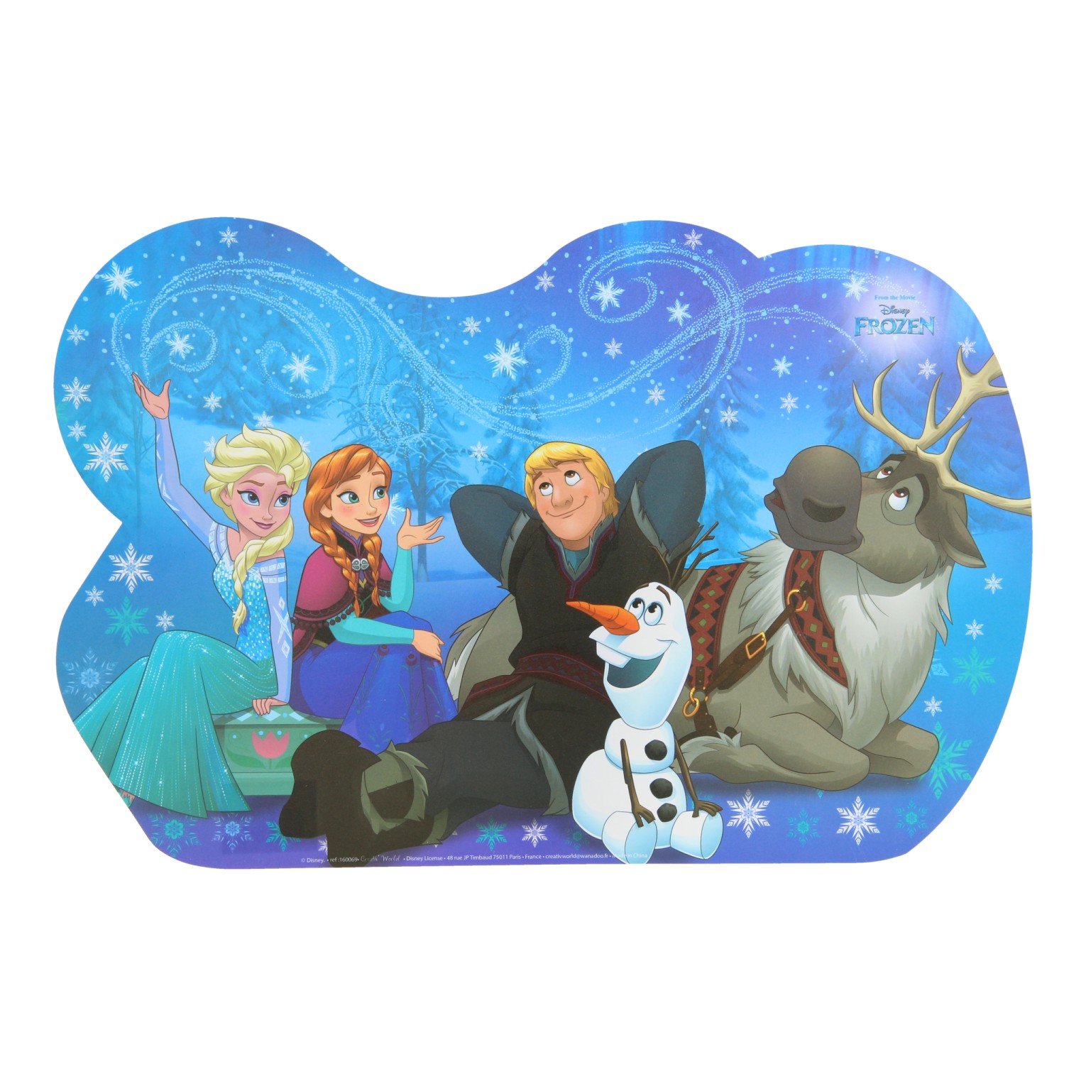 Placemat Disney Frozen Thimble Toys