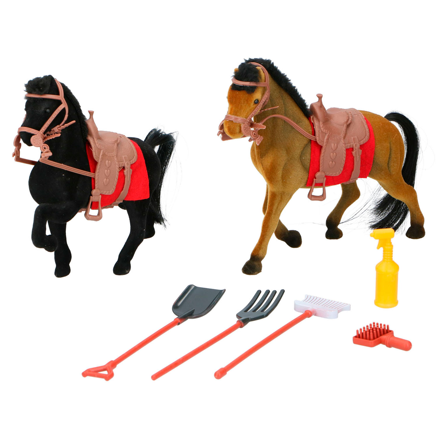 spanning Dwang Voorstel Paarden Speelset, 7dlg. | Thimble Toys