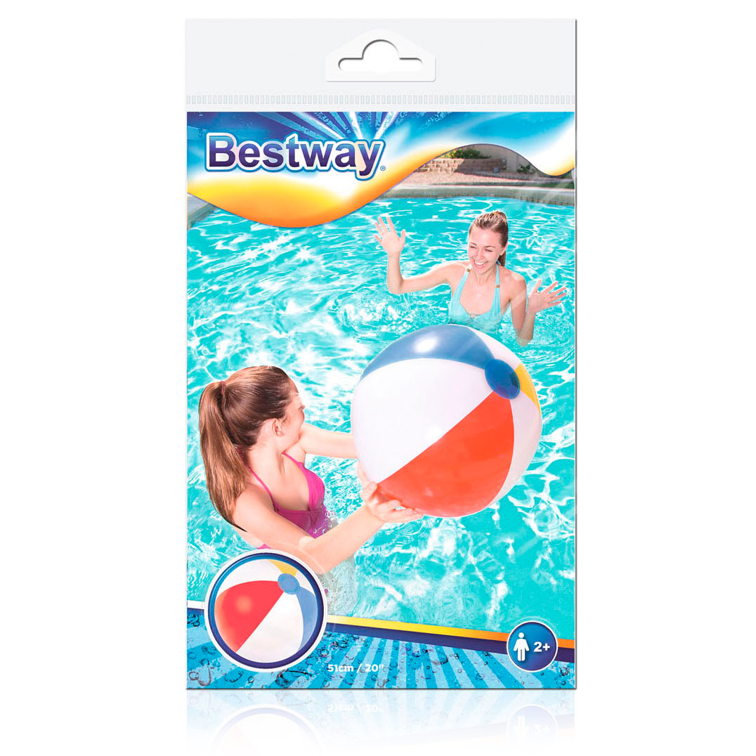 Bestway 51cm Thimble Beach Toys Ball, |