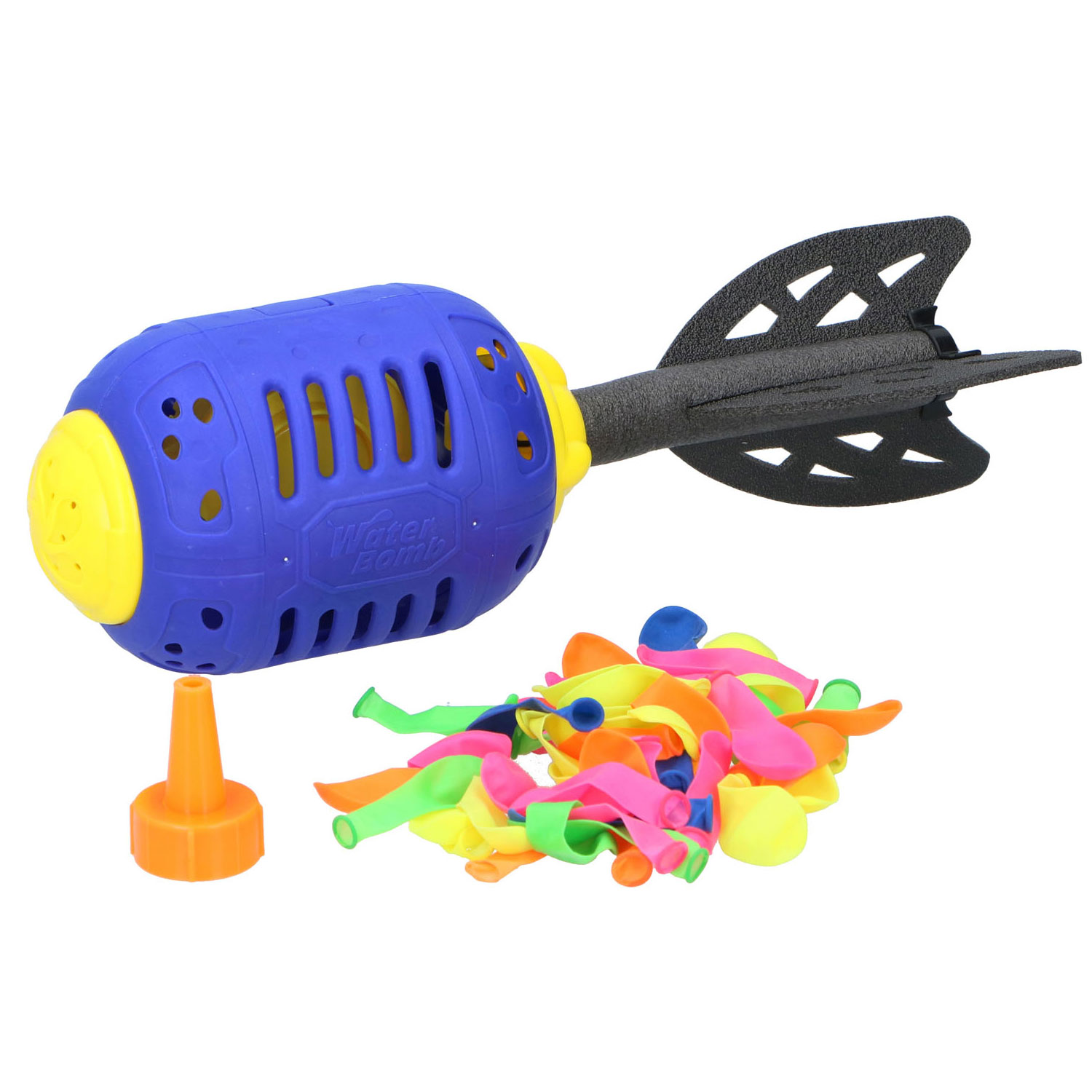 De schuld geven Dynamiek warm Splash Raket met 50 Waterballonnen | Thimble Toys