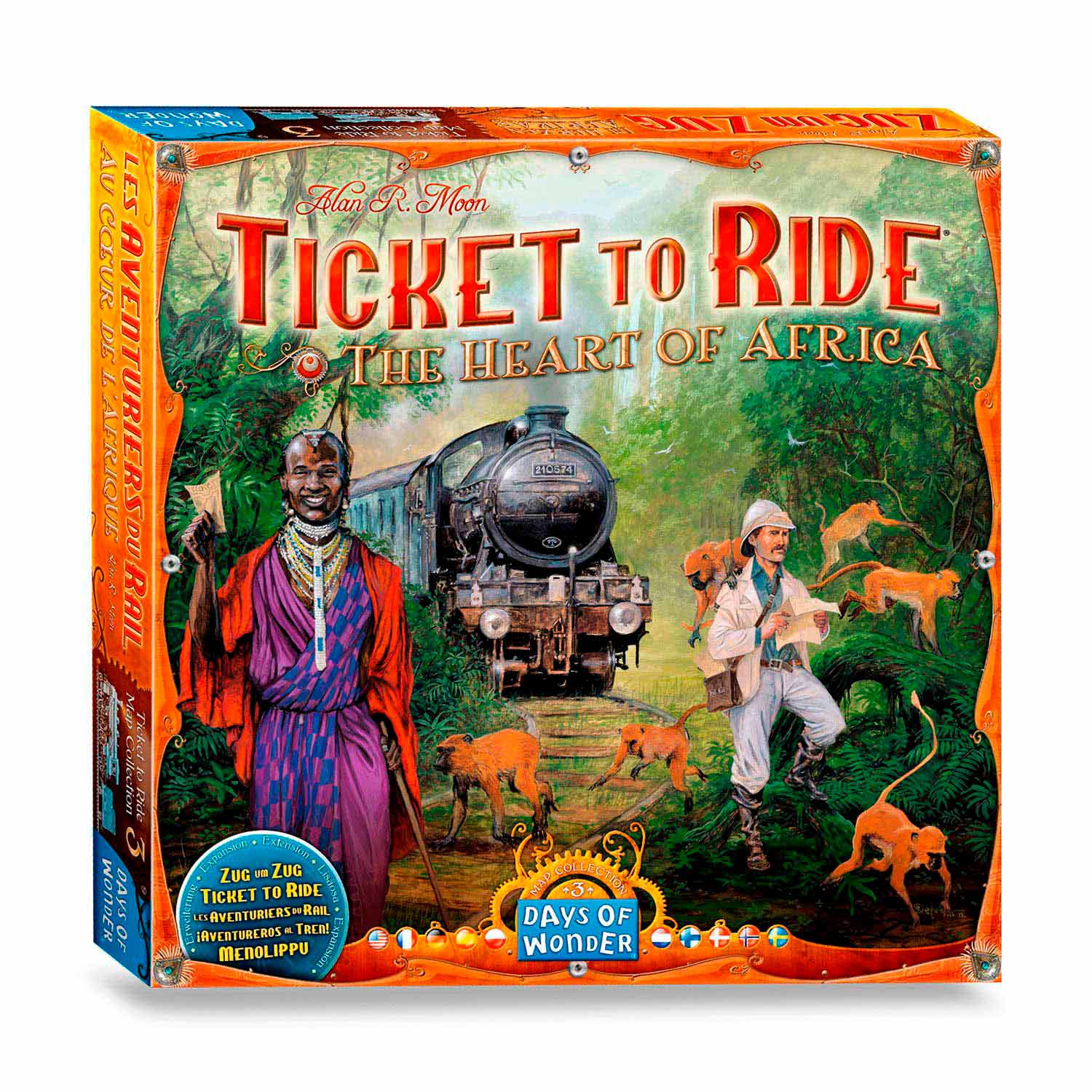 Ticket to Ride: Asia Map Collection, Board Game