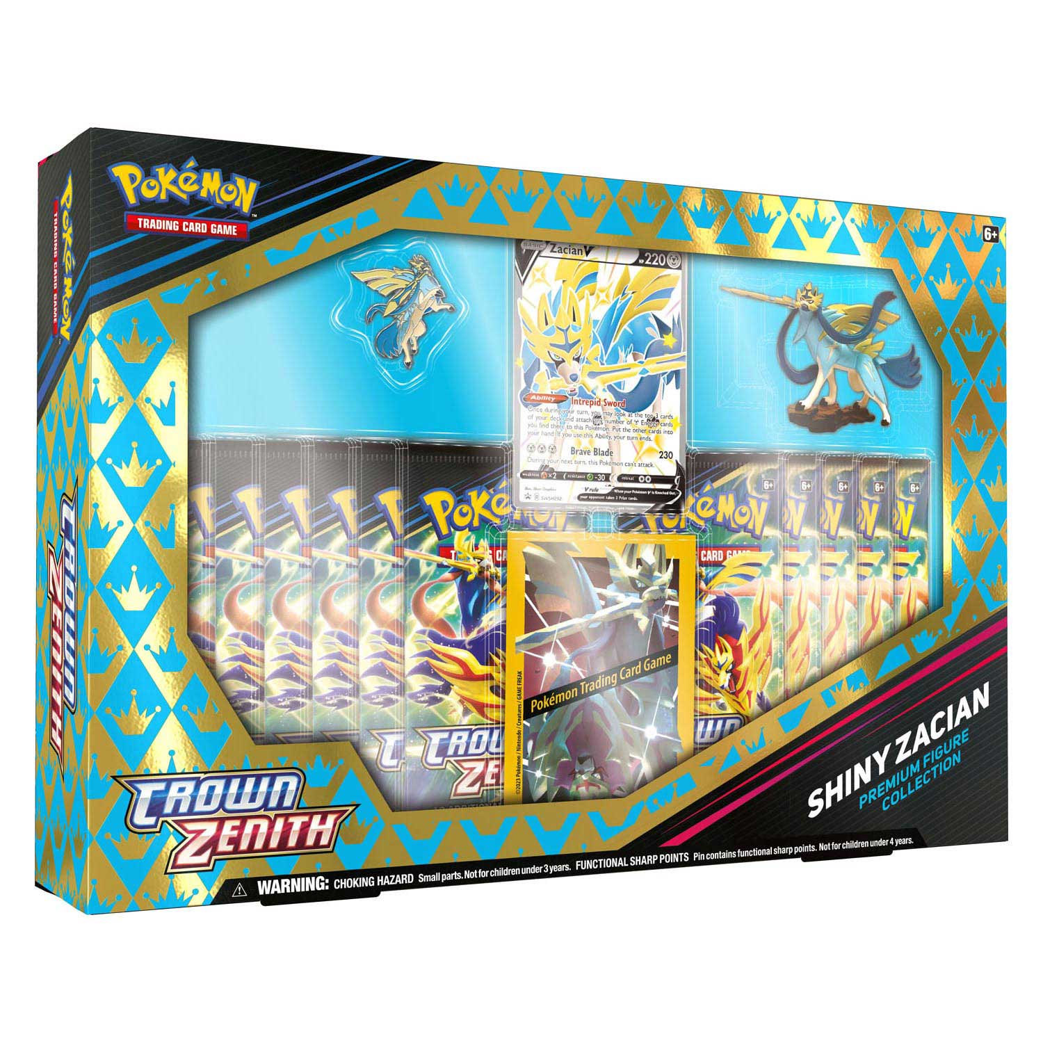 Sword & Shield Premium Collection Zacian V & Zamazenta V Pokemon