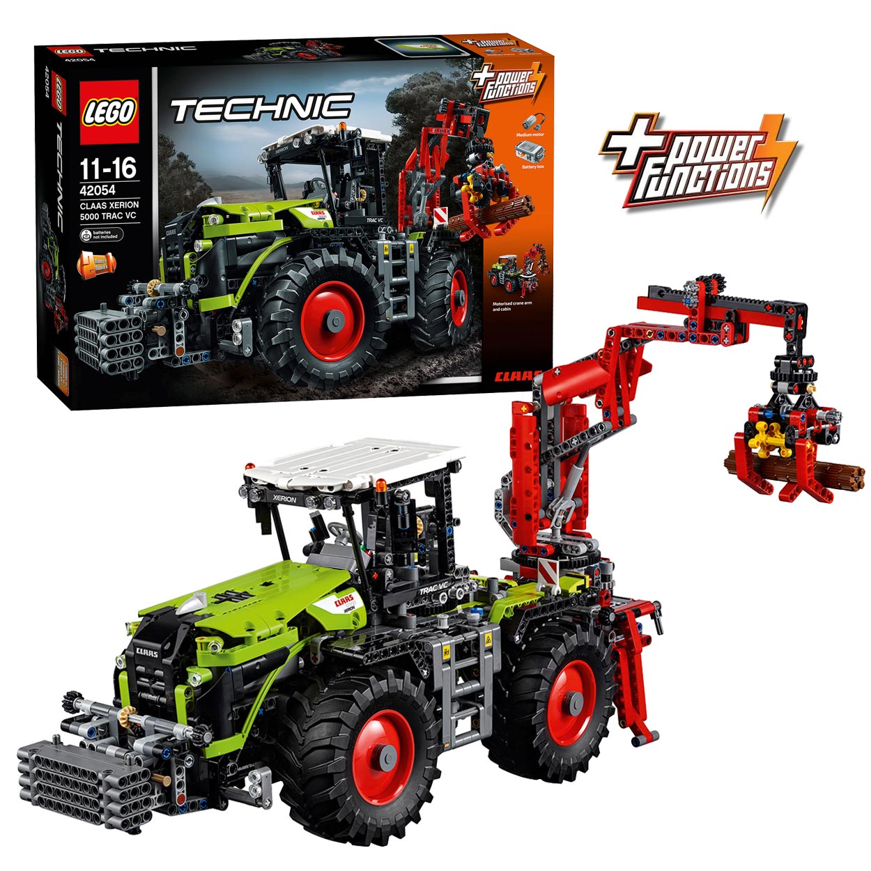 gevaarlijk alarm Kers Lego Technic 42054 Claas Xerion 5000 | Thimble Toys