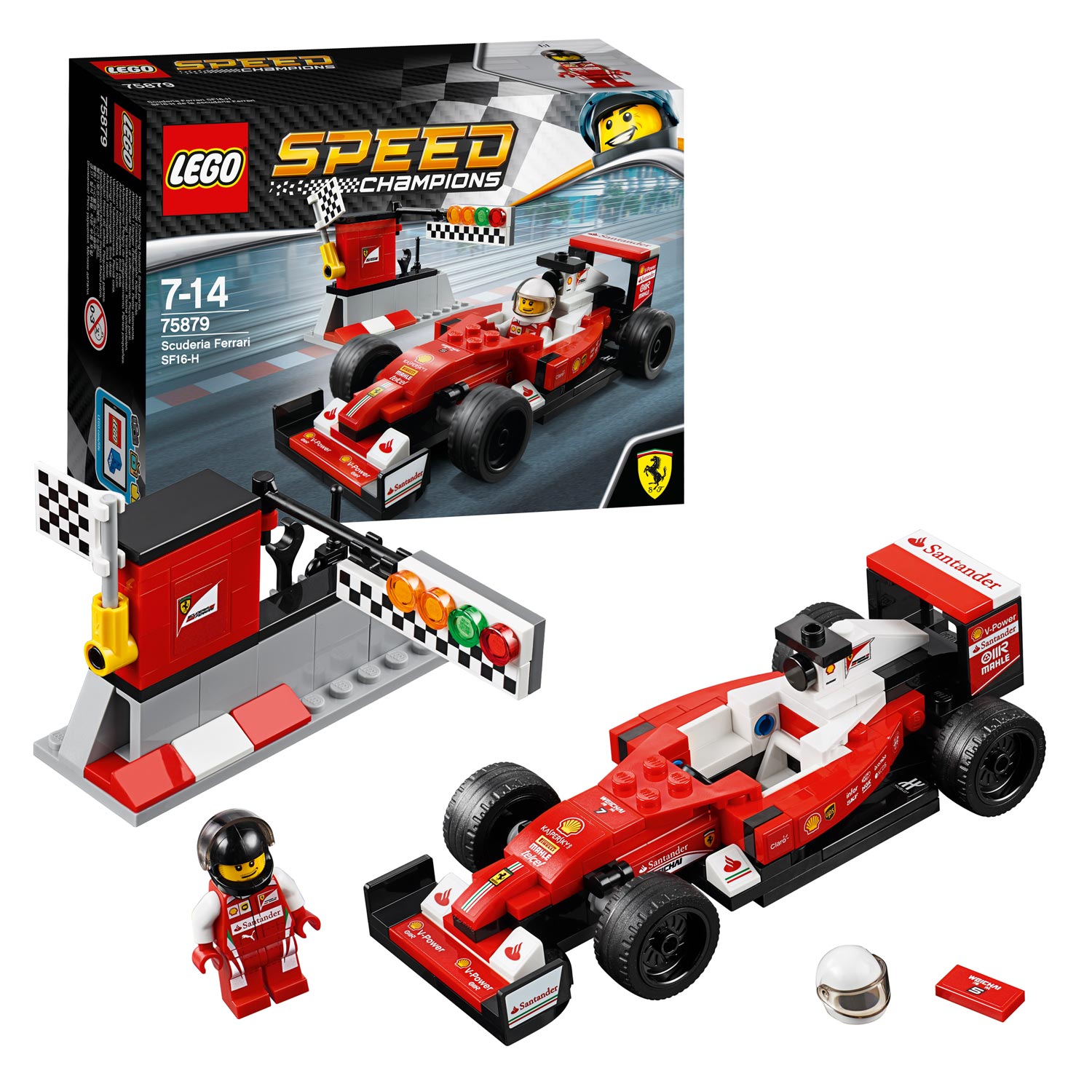 LEGO Speed Champions 75 879 Scuderia Ferrari SF16-H | Thimble Toys