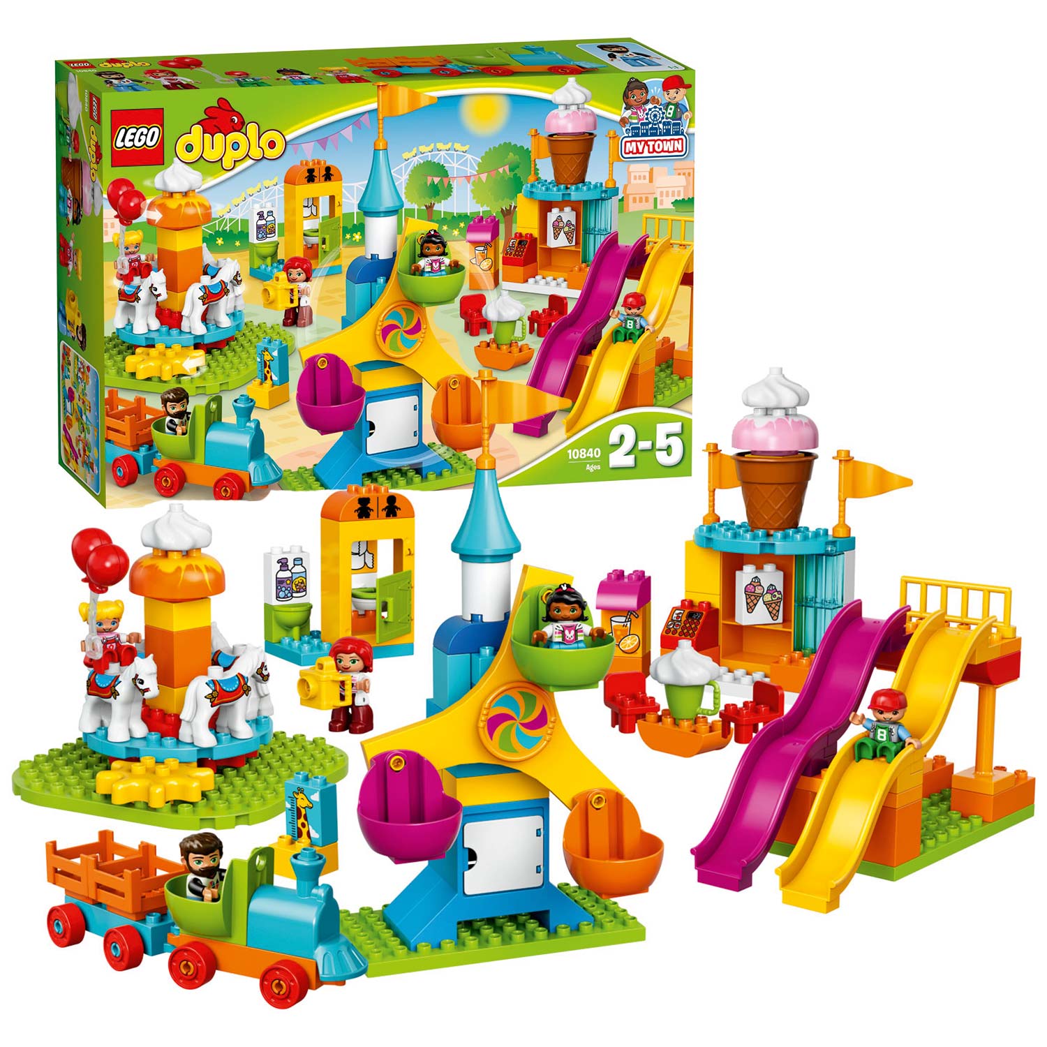 duizend Generaliseren Aggregaat LEGO DUPLO 10840 Grote Kermis | Thimble Toys