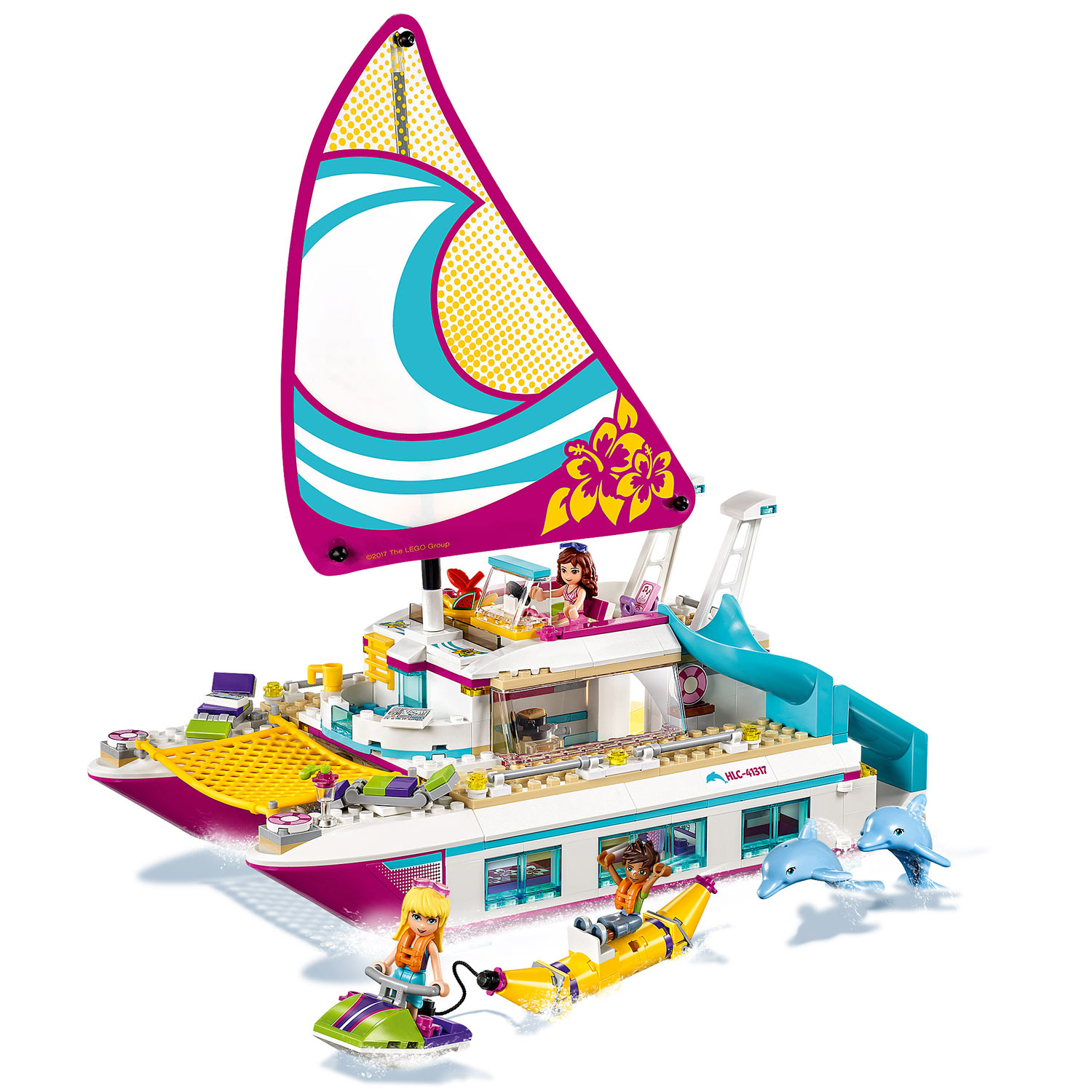 lego friends yacht 41317