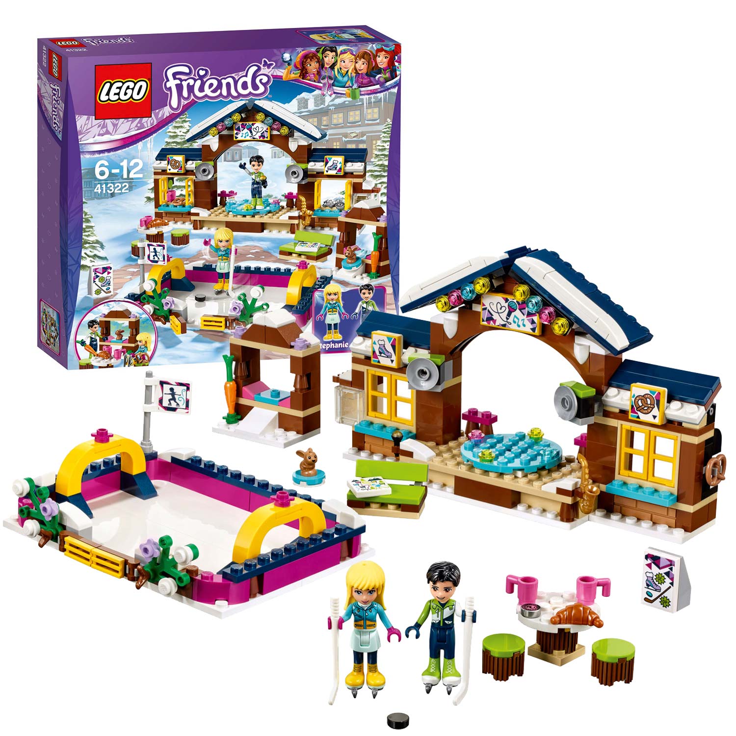 LEGO Friends Winter sports ice rink Toys
