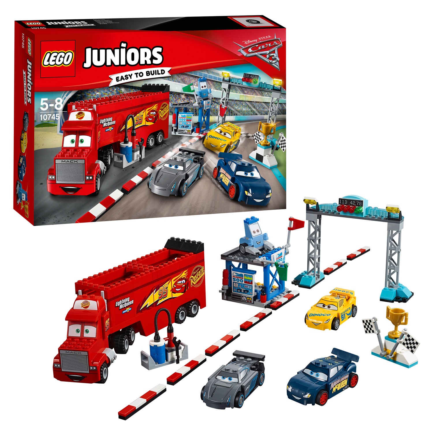 adelig Den fremmede løg LEGO Juniors 10745 Florida 500 Finalerace | Thimble Toys