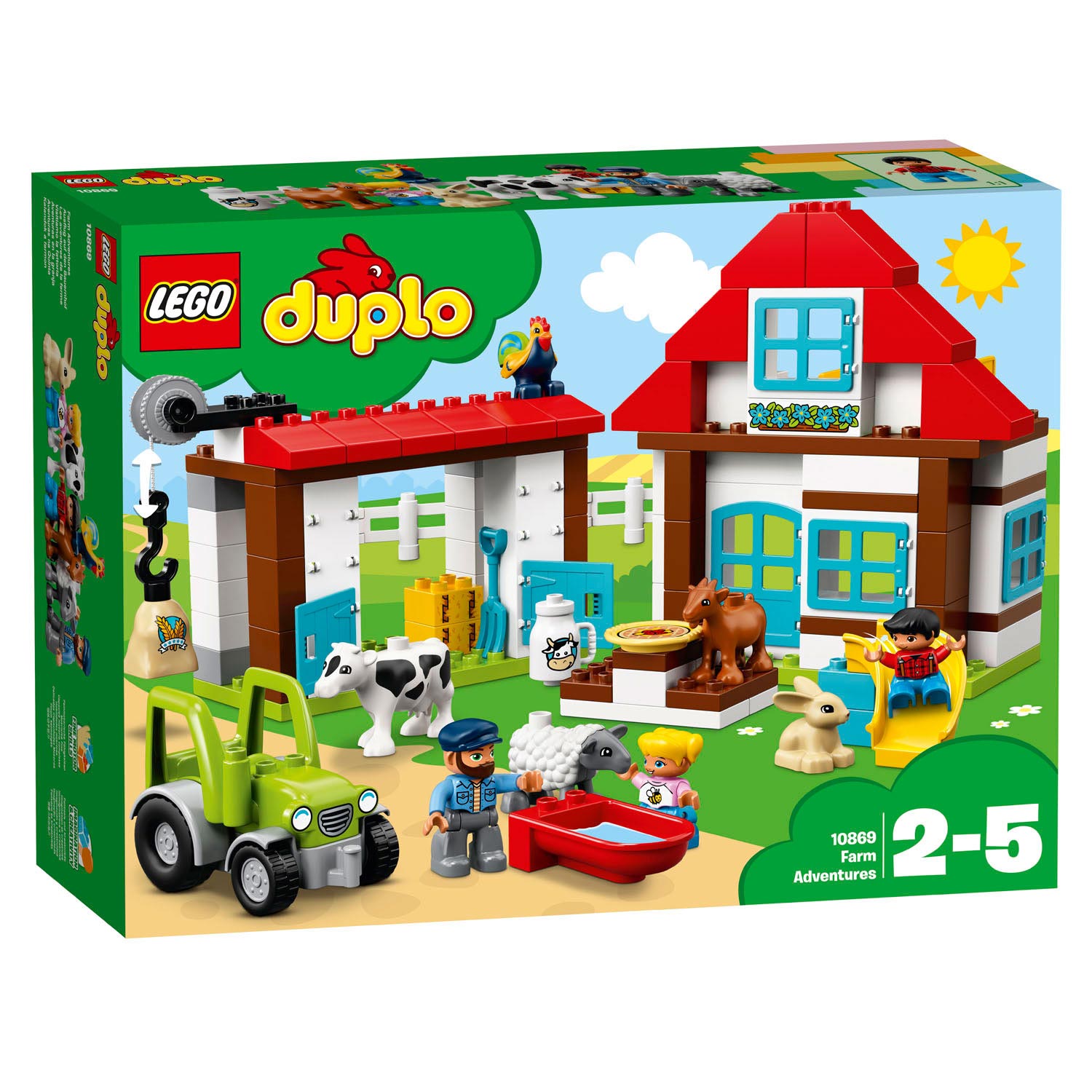 Geometrie Hijgend herten LEGO DUPLO 10869 Adventures on the Farm | Thimble Toys
