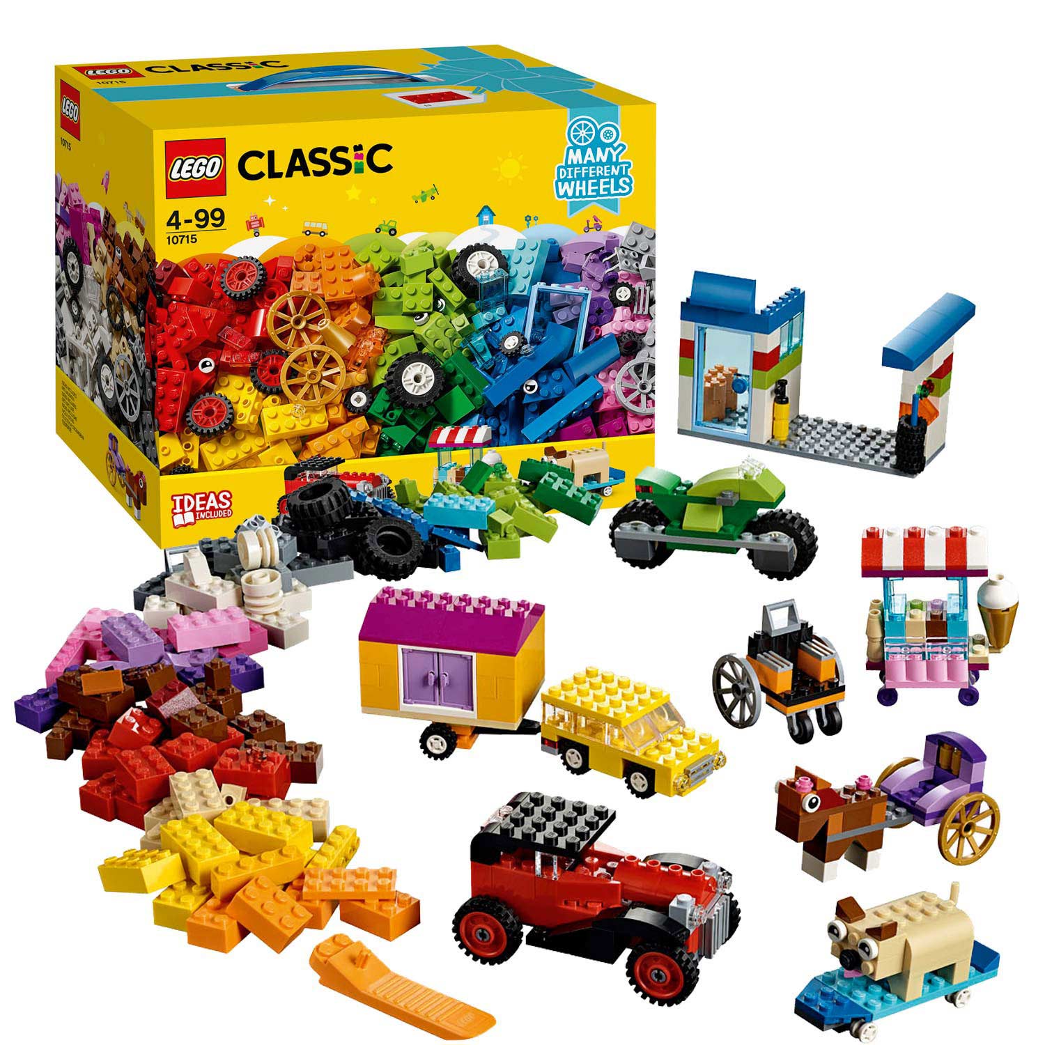 LEGO Classic 10715 on wheels | Thimble