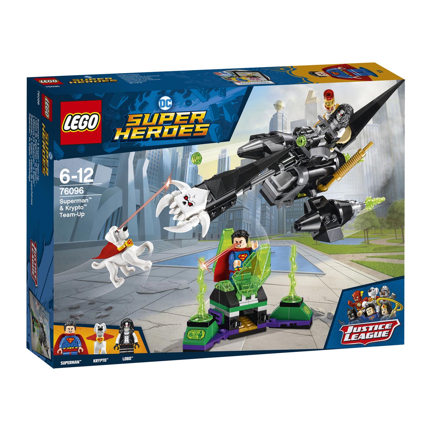 Lego dc superheroes superman store and krypto team up