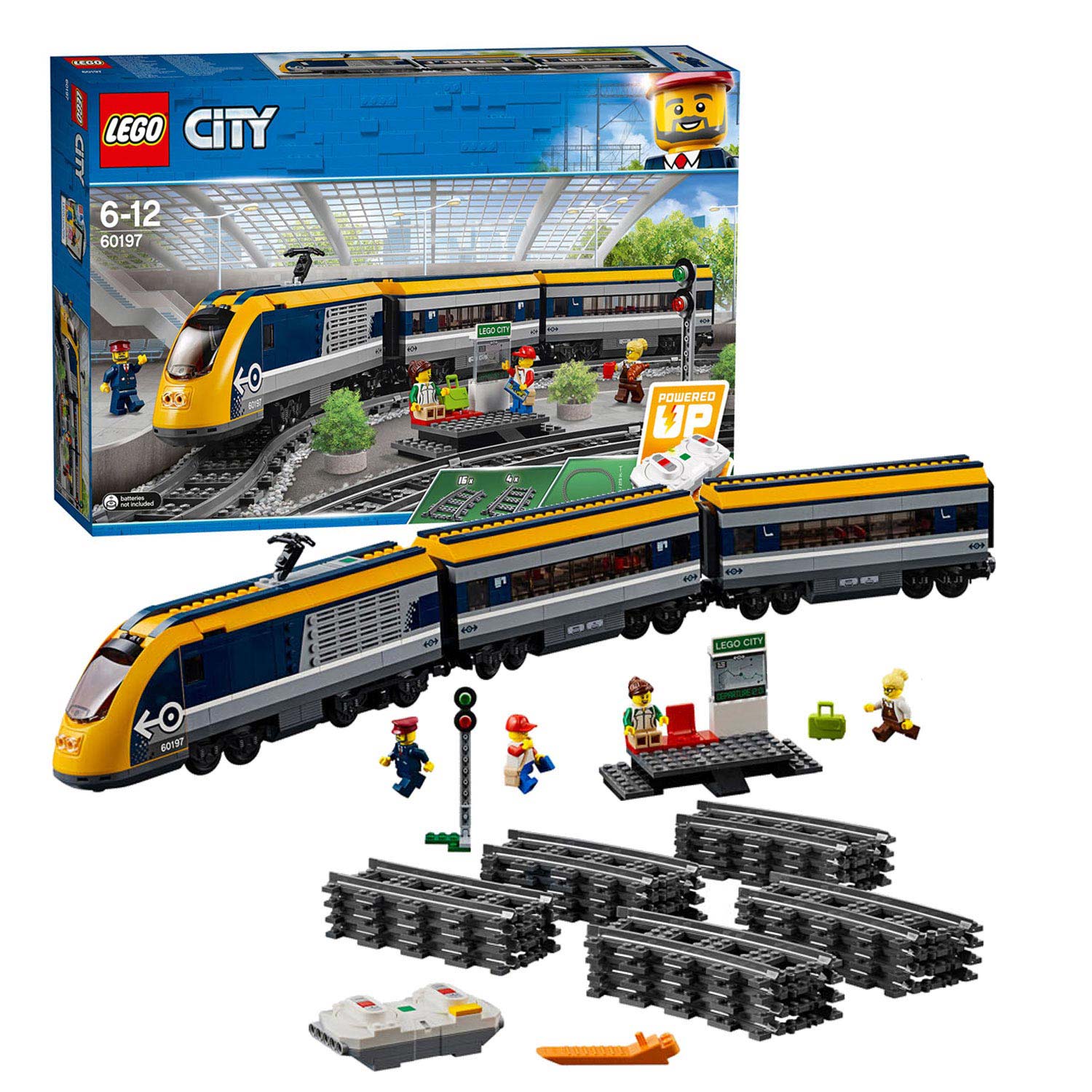 Ondoorzichtig Bijzettafeltje Verval LEGO City 60197 Passagierstrein | Thimble Toys