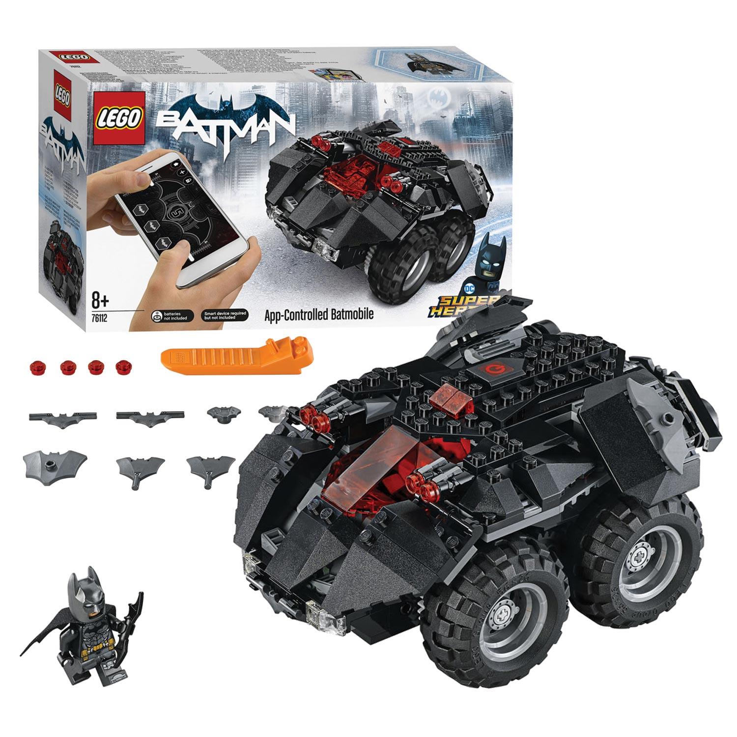 LEGO Super Heroes 76112 Batmobile with App operation | Thimble Toys