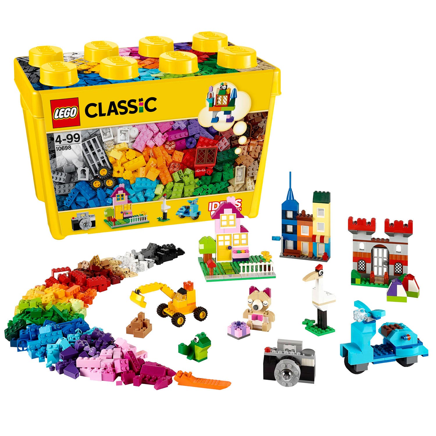 personificering Registrering Peep LEGO Classic 10698 Creative Storage Box XL | Thimble Toys