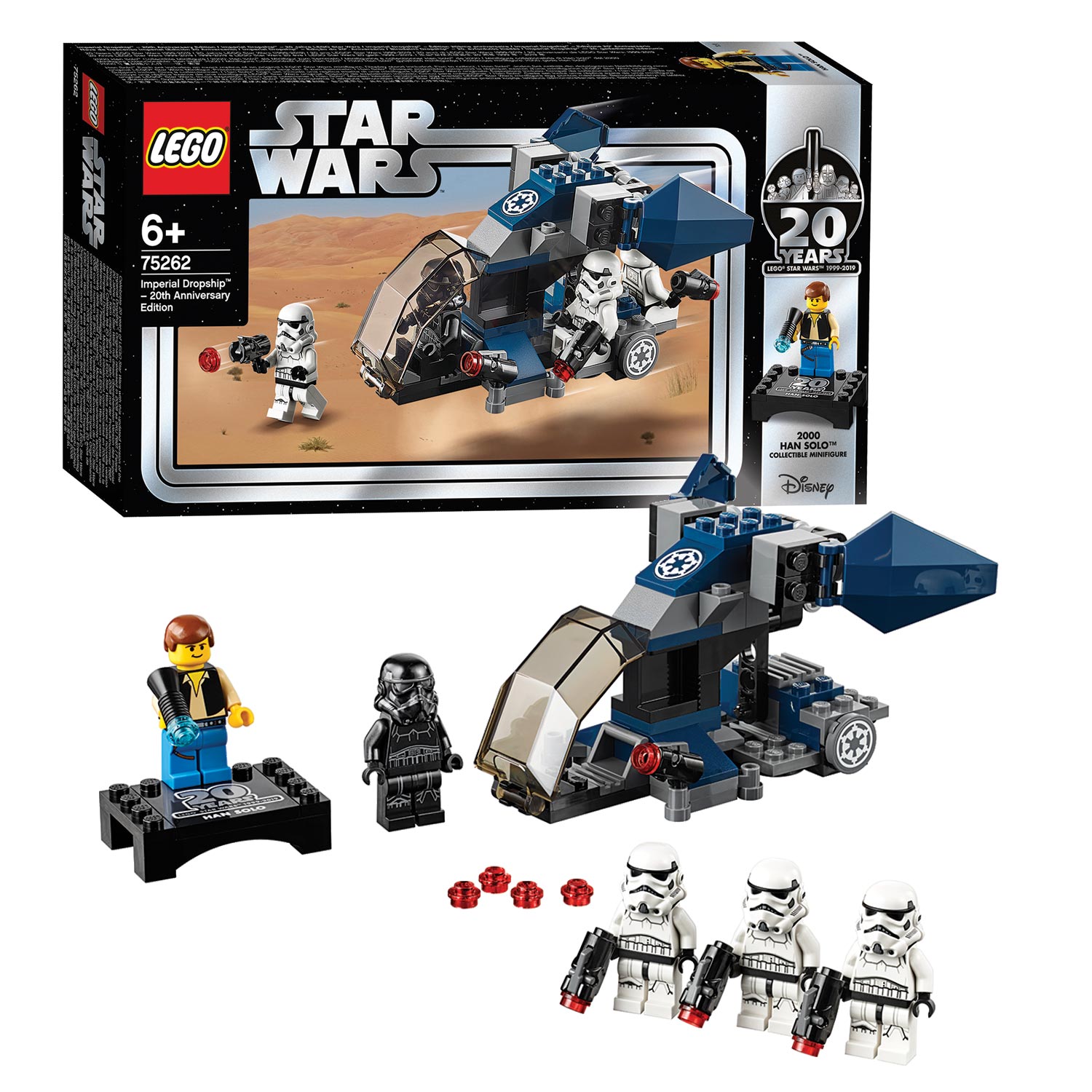 de Set 75262 2019 Lego Star Wars Shadow Trooper 20th Anniversary Edition