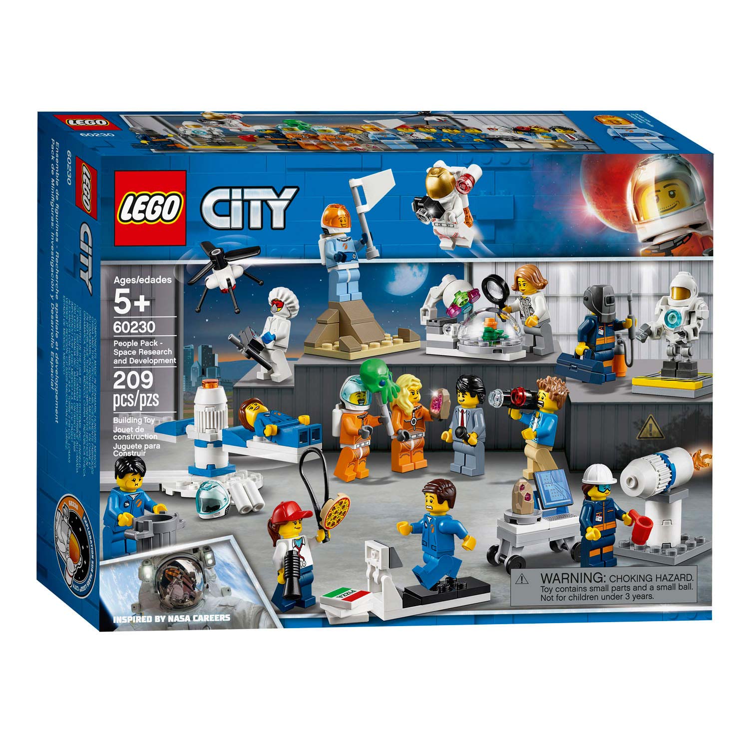 Конструктор lego city 60230 исследования космоса