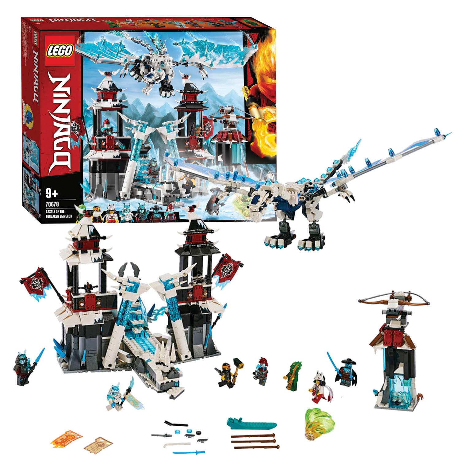 Ga trouwen Array Beyond LEGO Ninjago 70678 Castle of the Abandoned Emperor | Thimble Toys