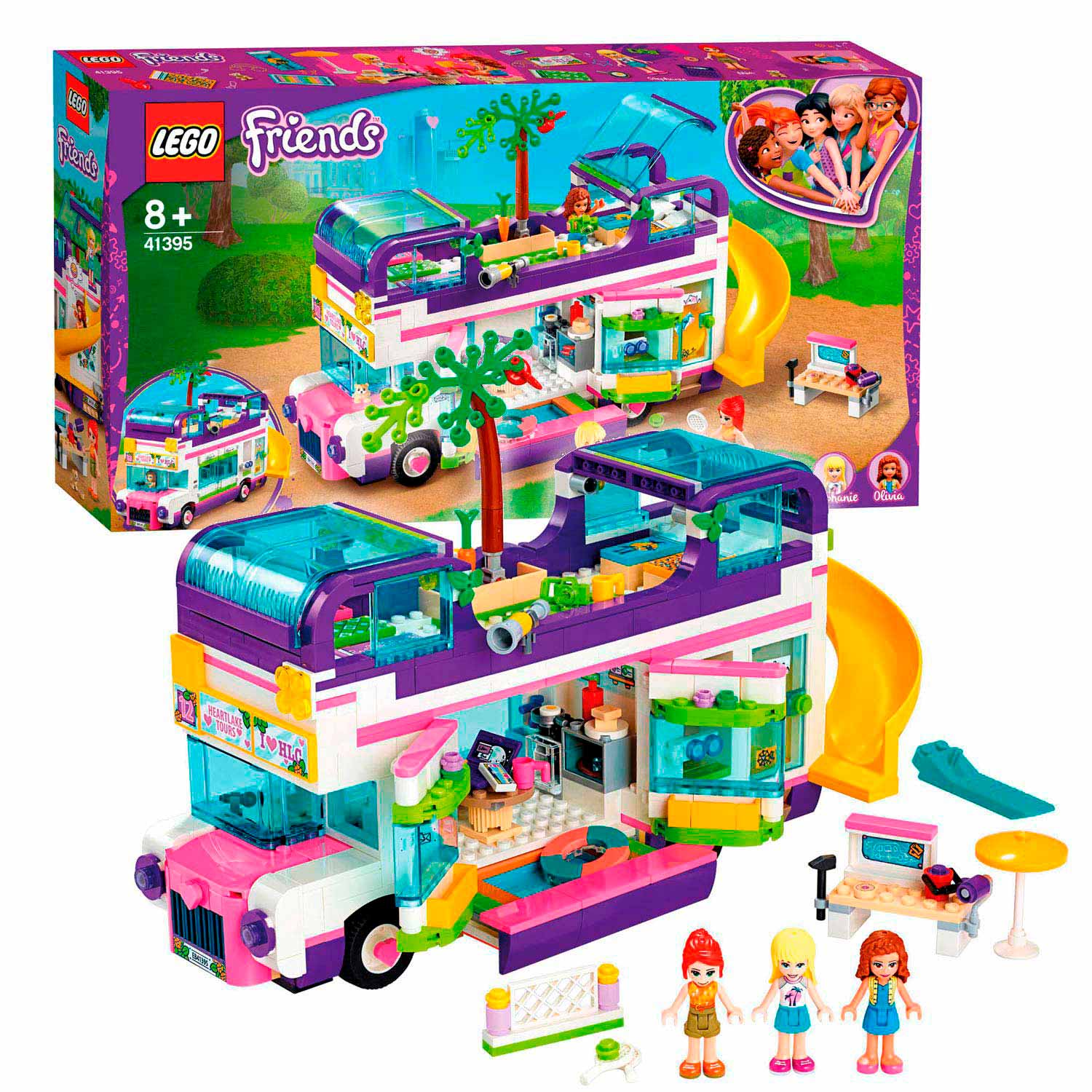 LEGO Friends 41395 Friendship bus Thimble Toys