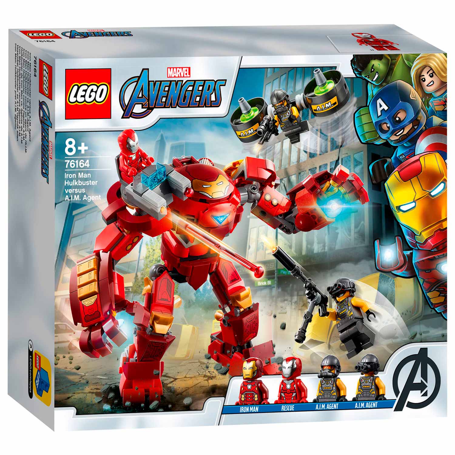 Lego Marvel Iron Man Hulkbuster Vs. Thanos Toy Building Set 76263 : Target