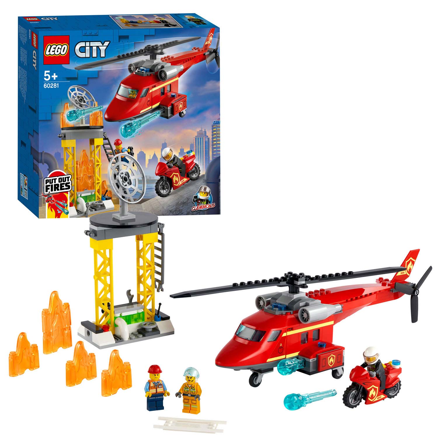 dinosaurus Fondsen Gedwongen LEGO City 60281 Rescue Helicopter | Thimble Toys