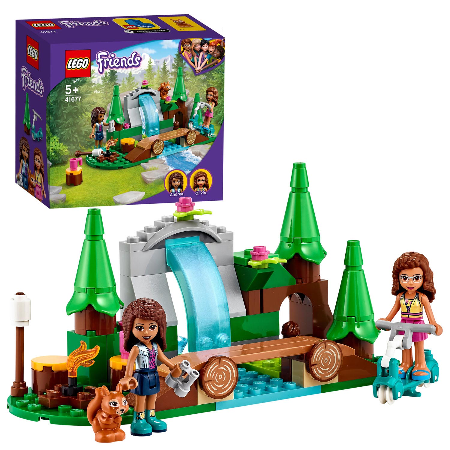 Discriminerend Geestig metalen LEGO Friends 41677 Waterfall in the Forest | Thimble Toys