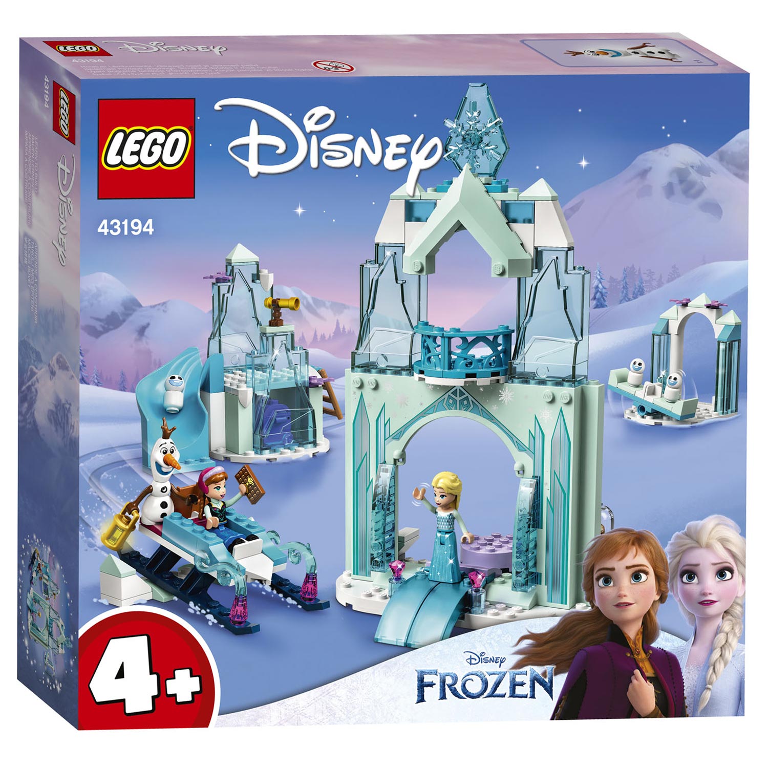 type Underholdning Piping LEGO Disney Princess 43194 Anna and Elsa&#39;s Frozen Wonderland | Thimble  Toys