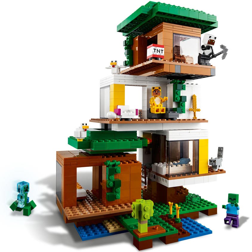 LEGO Minecraft 21174 The Modern Treehouse | Thimble Toys