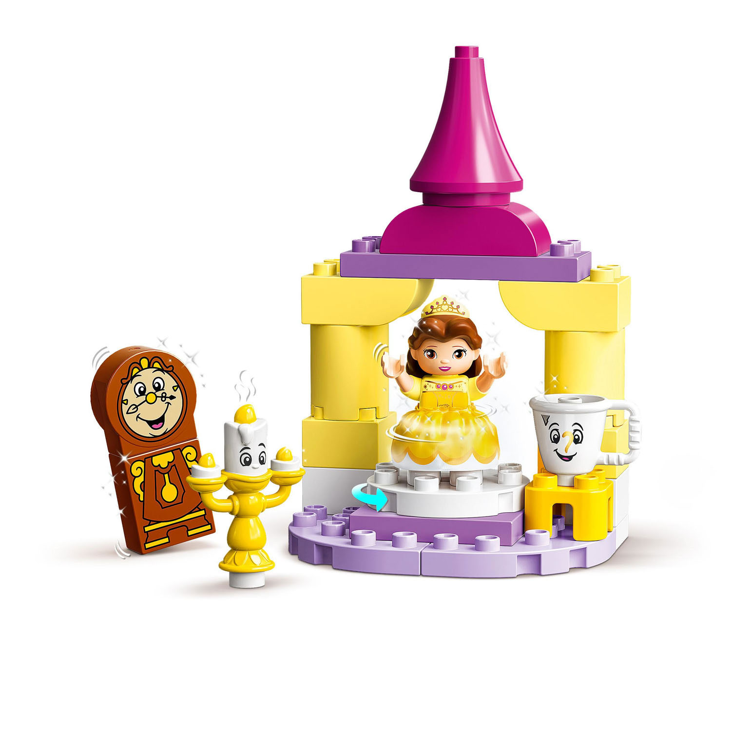 LEGO DUPLO 10960 Belle s Ballroom Thimble Toys