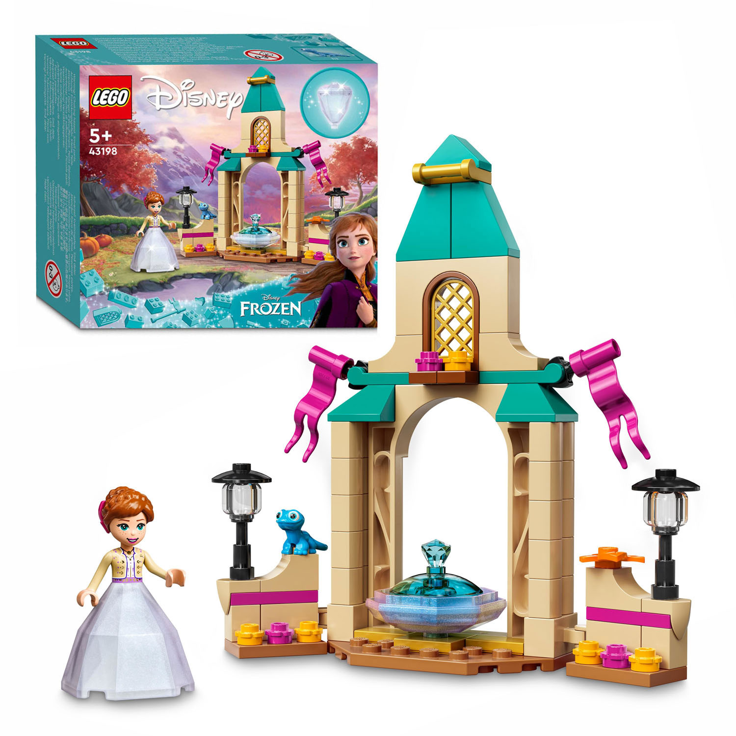 Disney Princess Courtyard of Anna's Castle | Thimble Toys